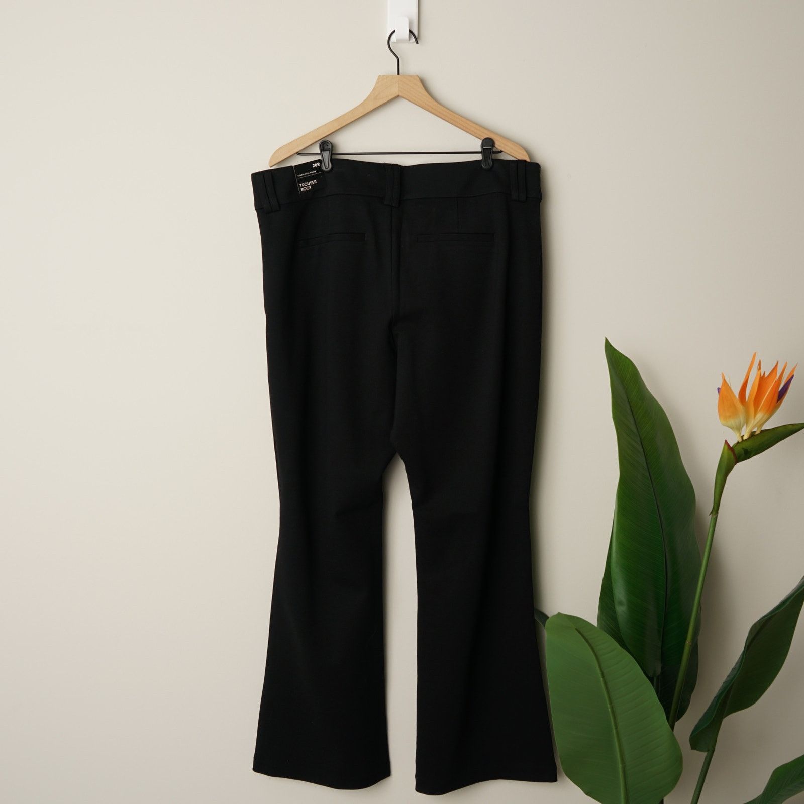Torrid Torrid Trouser Slim Boot Studio Luxe Ponte Mid-Rise Pant NWT Size 42" / US 20 - 4 Thumbnail