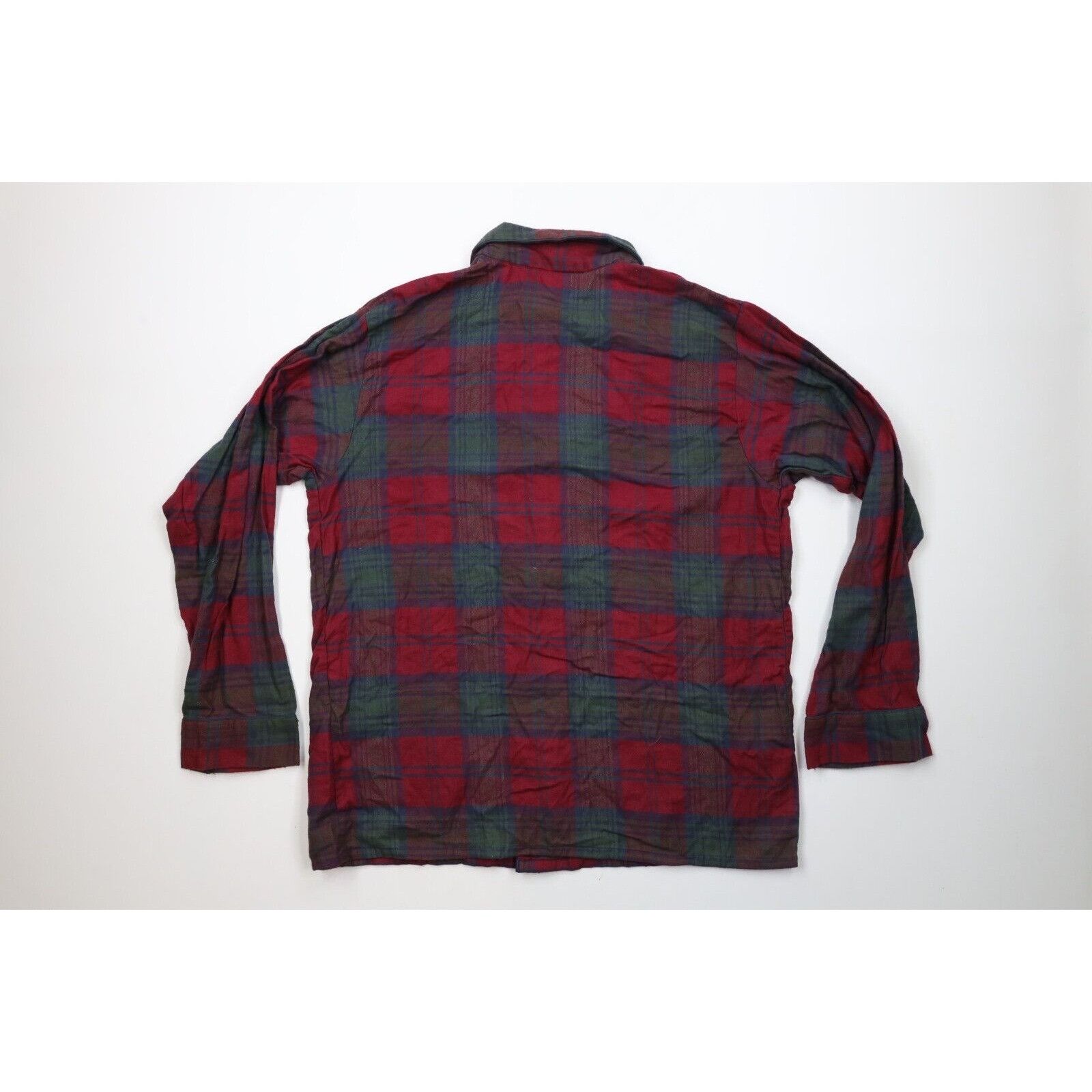 Vintage Deadstock Vintage 90s 2 Piece Flannel Pajamas Set Size US L / EU 52-54 / 3 - 6 Thumbnail
