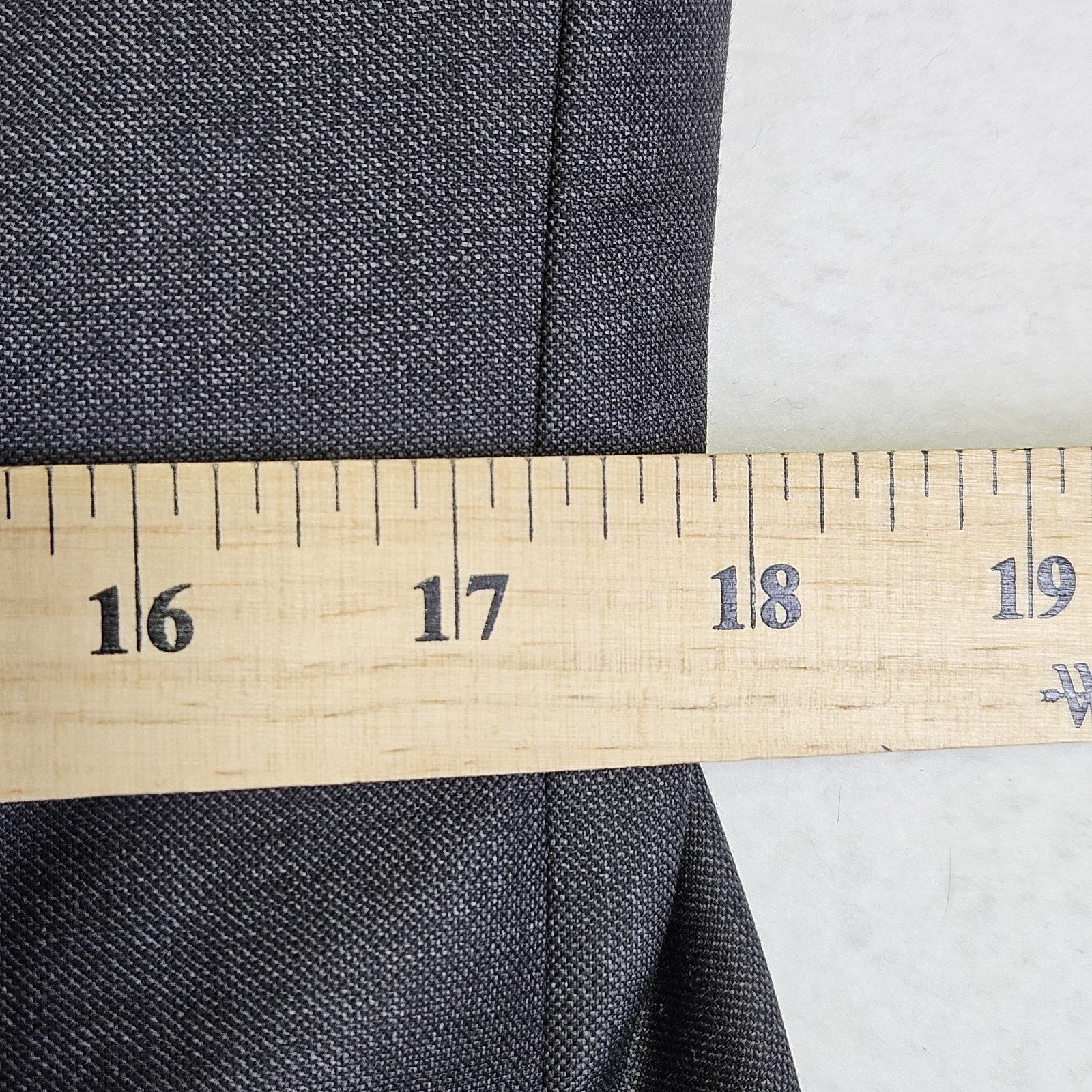 The Kooples The Kooples Blazer Peak Lapel Classic Fit Suit Jacket Wool Size 40R - 17 Thumbnail