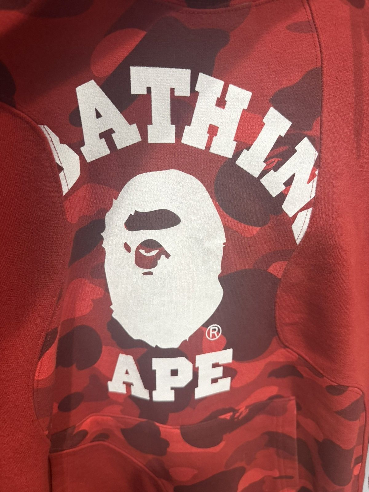 Bape BAPE Pullover Hoodie Size US M / EU 48-50 / 2 - 3 Thumbnail