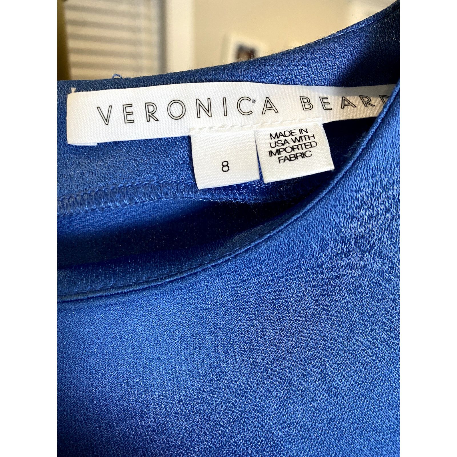 Veronica Beard Veronica Beard Rome Asymmetrical Midi Tunic Top French Blue Size M / US 6-8 / IT 42-44 - 4 Thumbnail