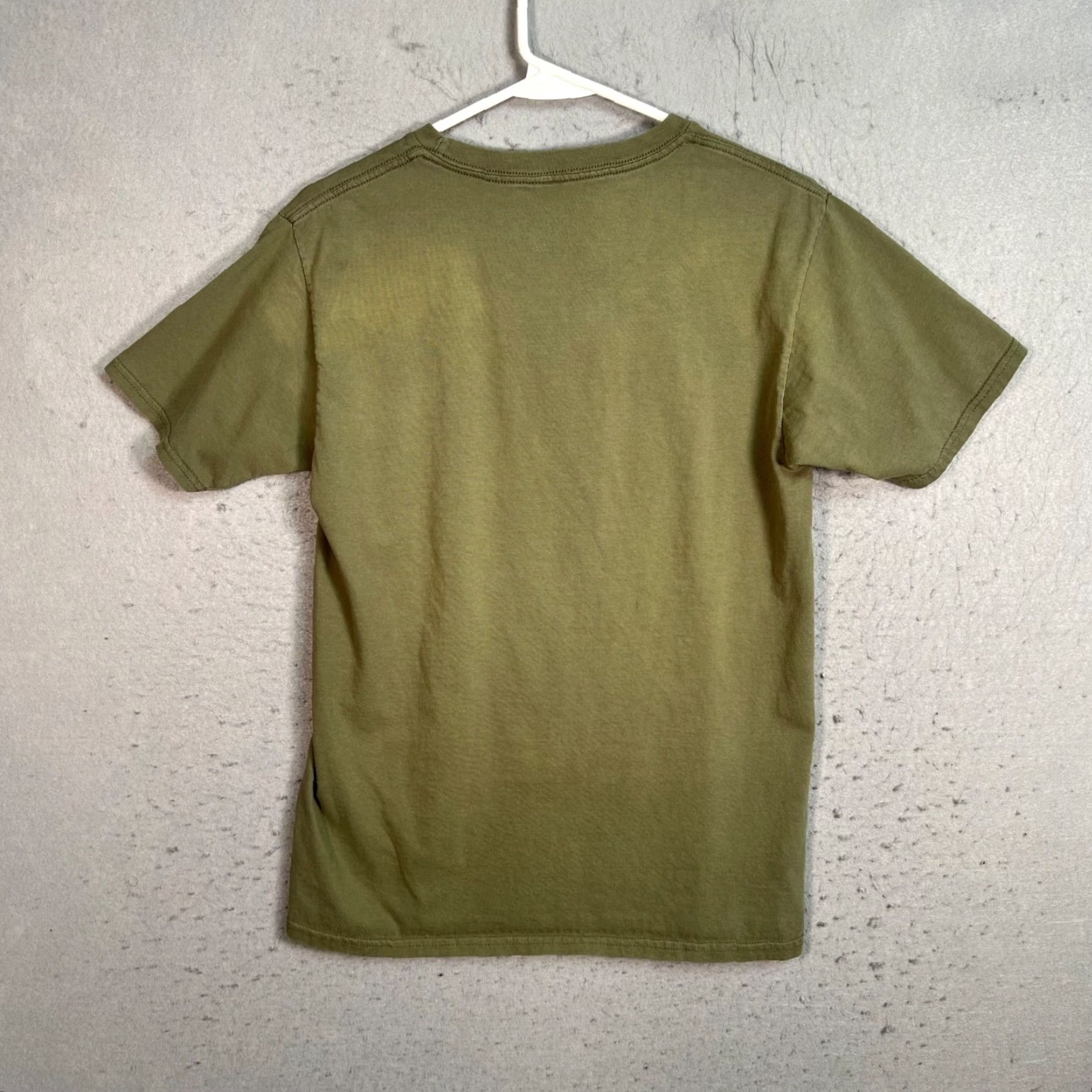 Anti Social Social Club VINTAGE Anti Social Social Club Mens Small Olive Green Graphic T Shirt 100% Cotton Size US S / EU 44-46 / 1 - 2 Thumbnail