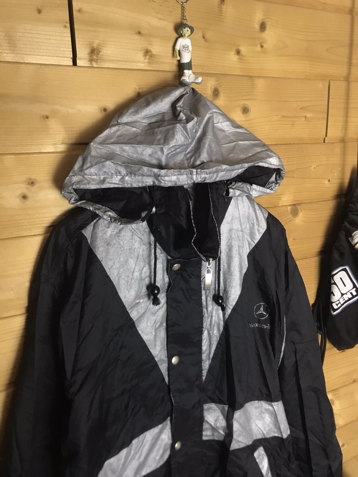 Mercedes-Benz Vintage 90’s Mercedes Benz light jacket Size US XXL / EU 58 / 5 - 4 Thumbnail