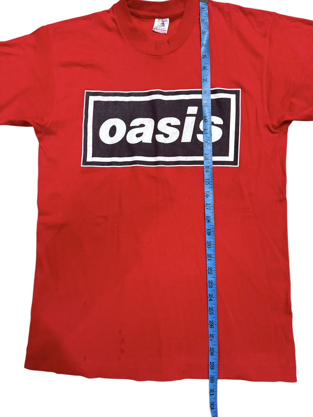 Band Tees vintage oasis box logo tour rare Size US L / EU 52-54 / 3 - 4 Thumbnail