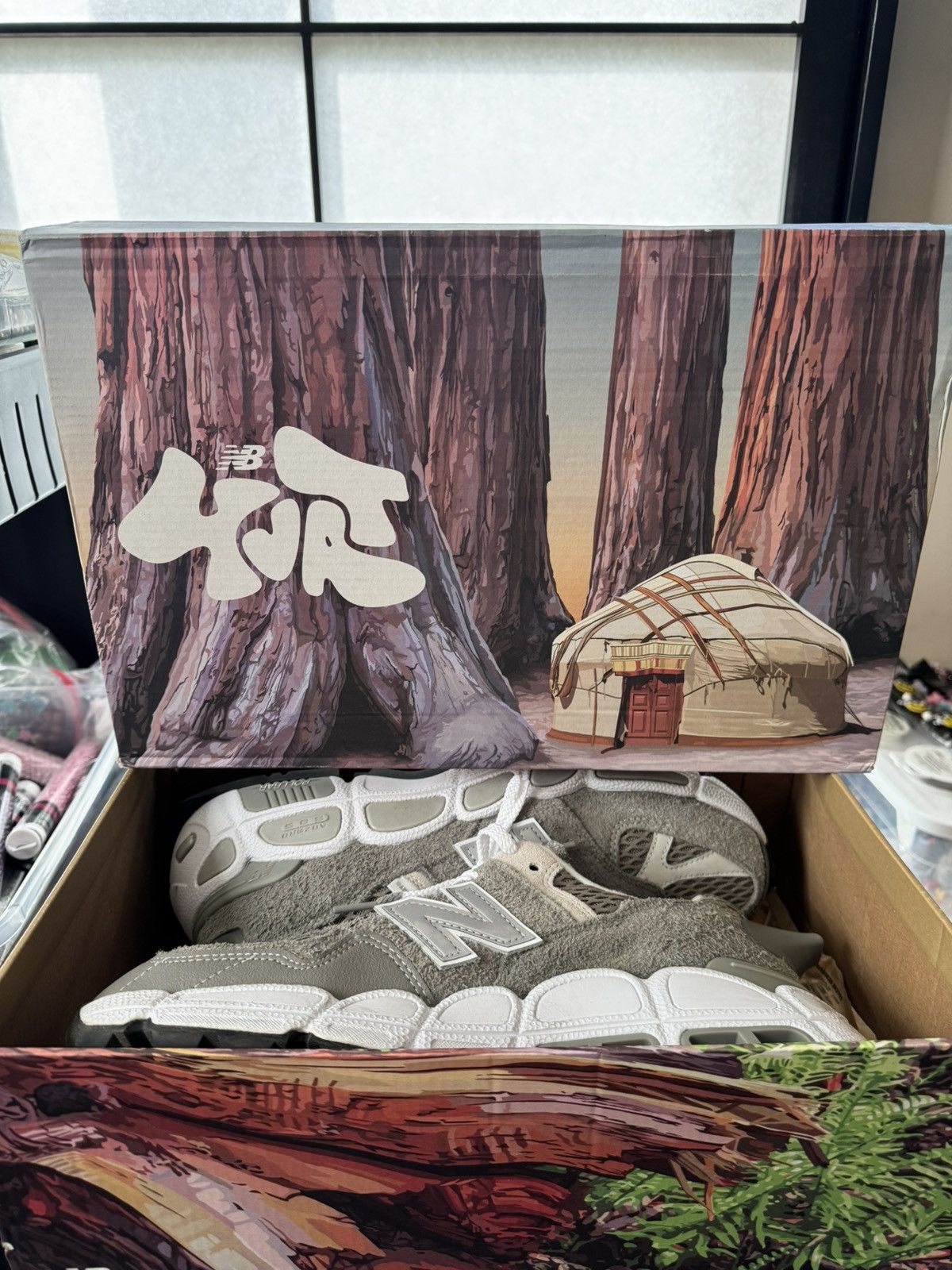 New Balance × Salehe Bembury New Balance x Salehe Bembury 574 YURT Size US 11 / EU 44 - 1 Thumbnail