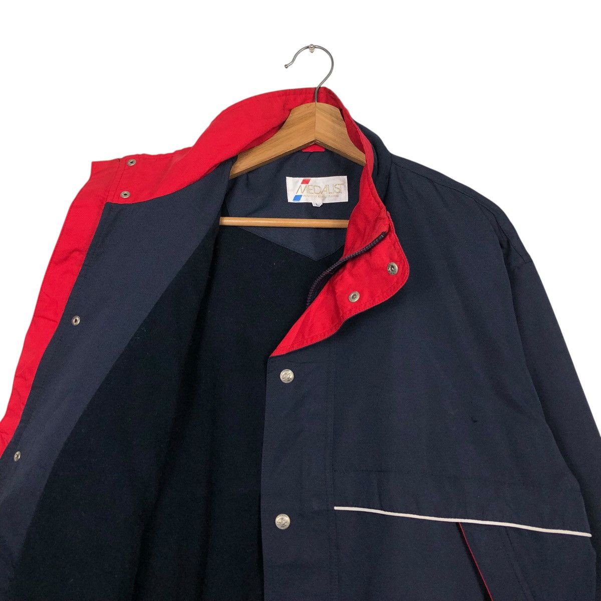 Vintage 📌Vintage Grand Prix 02 Bomber Jacket Racing Style Big Logo Size US L / EU 52-54 / 3 - 13 Thumbnail