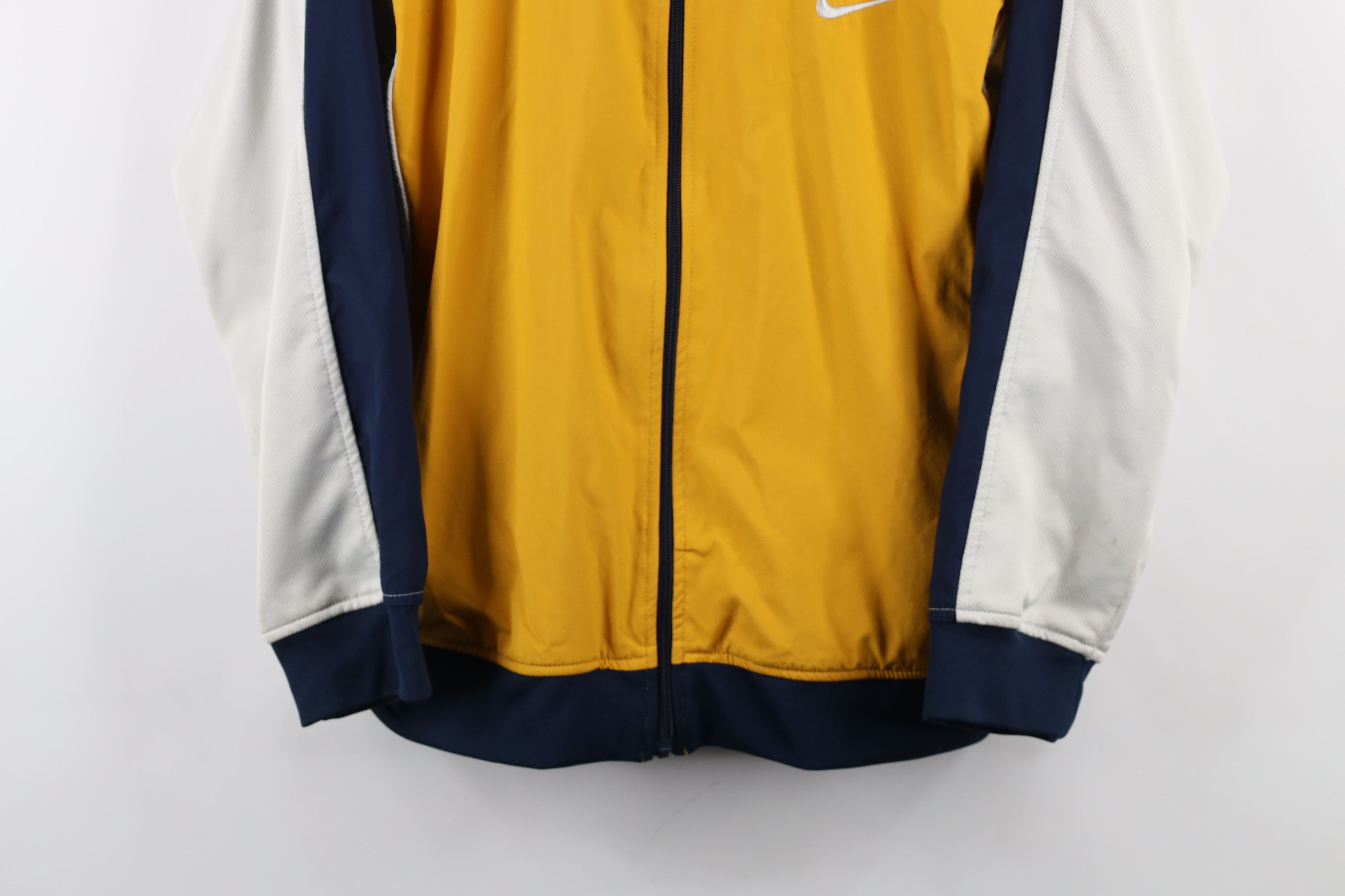 Nike × Vintage Vintage 90s Y2K Nike Scott Mini Swoosh Track Tennis Jacket Size XL / US 12-14 / IT 48-50 - 3 Thumbnail