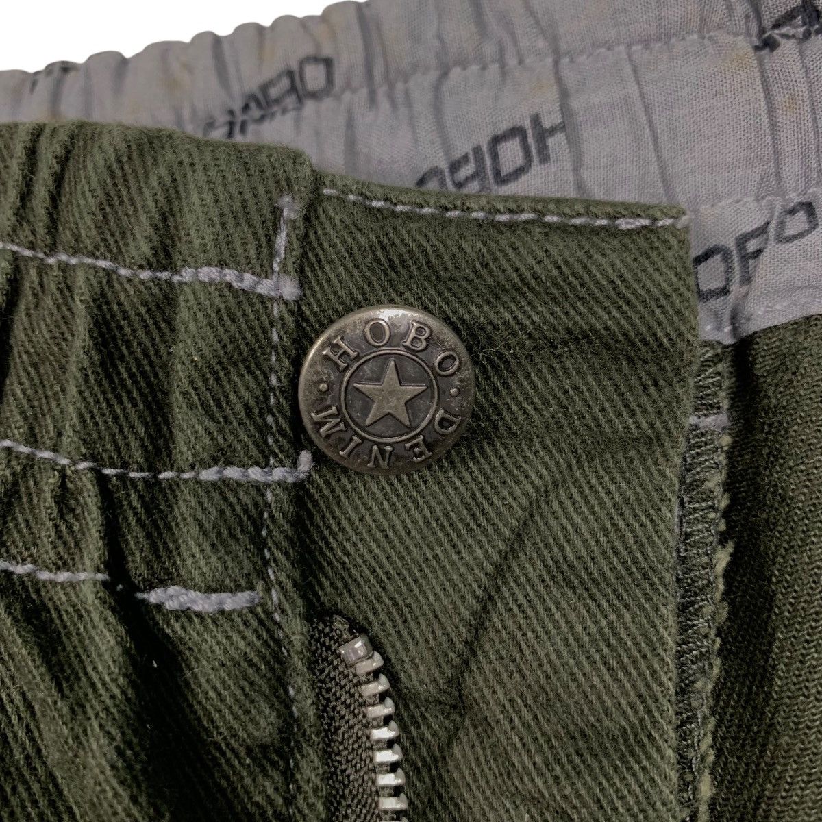 Hobo HOBO DNM Dark Green Cargo Pants W36 #1923-C84 Size US 36 / EU 52 - 15 Thumbnail