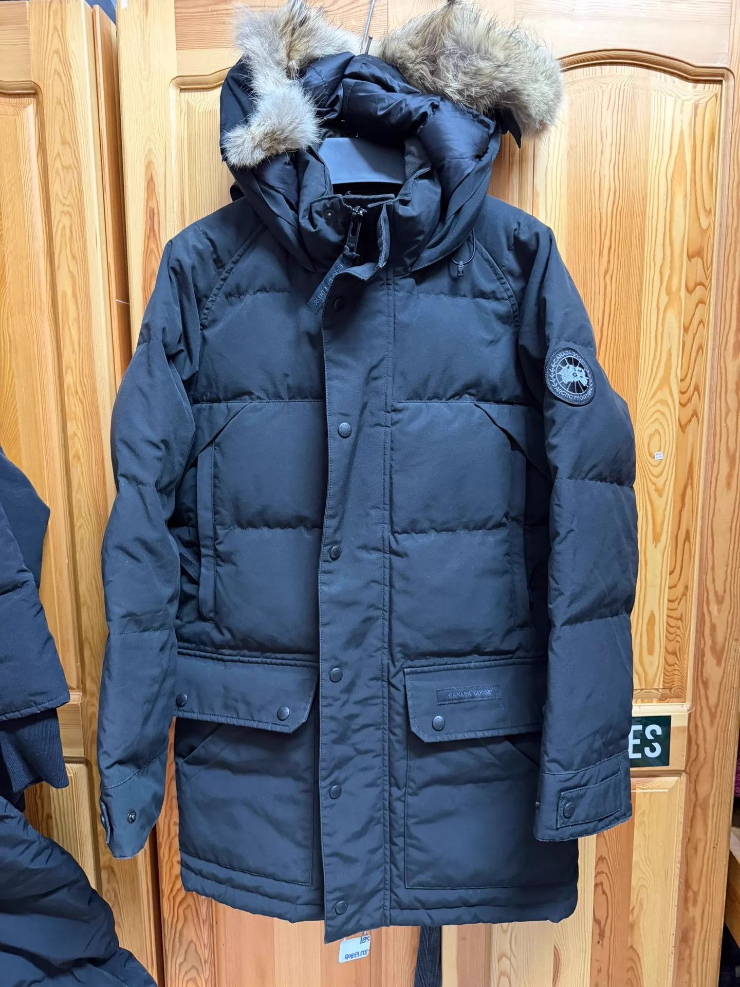 Canada Goose Canada Goose Hooded Puffer Jacket Black S Size US S / EU 44-46 / 1 - 1 Thumbnail