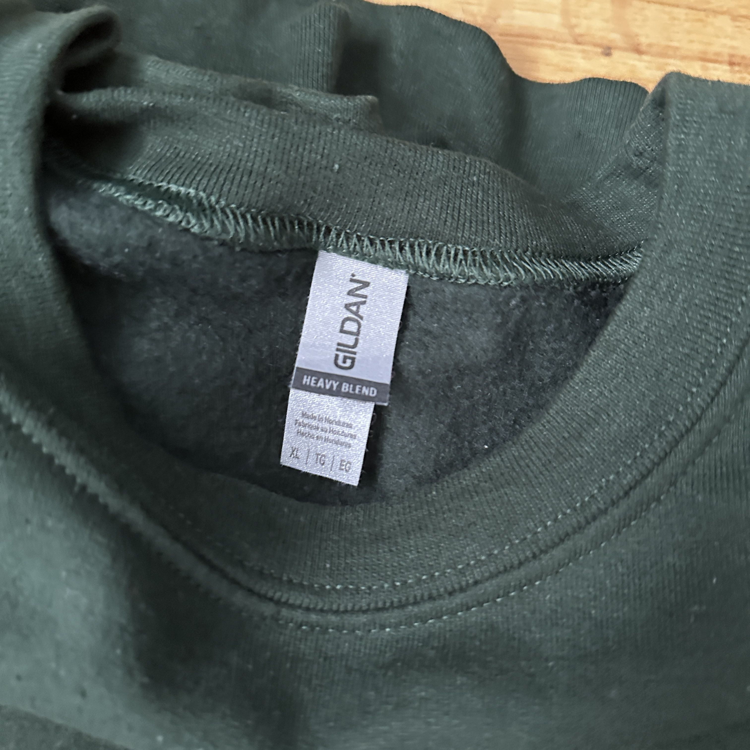 Gildan Gildan Fleece Crewneck Sweatshirt Forest Green XL Size US XL / EU 56 / 4 - 3 Thumbnail