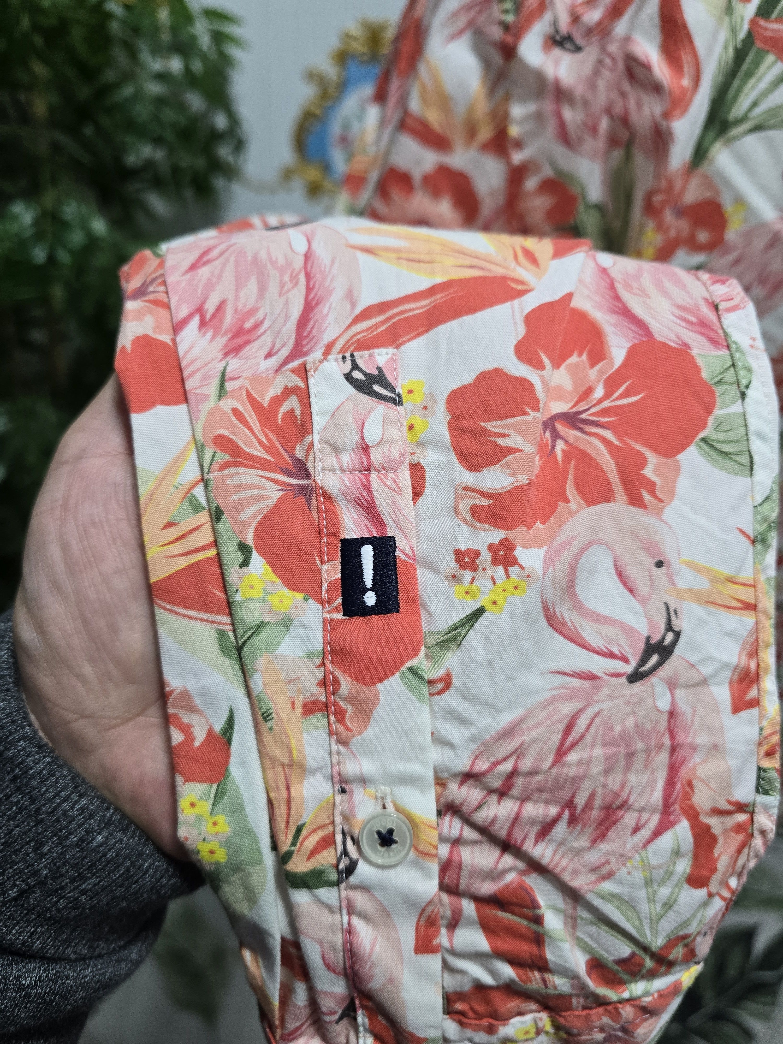 Joop! JOOP shirt size MEDIUM, new , flamingo pattern Size US M / EU 48-50 / 2 - 8 Thumbnail