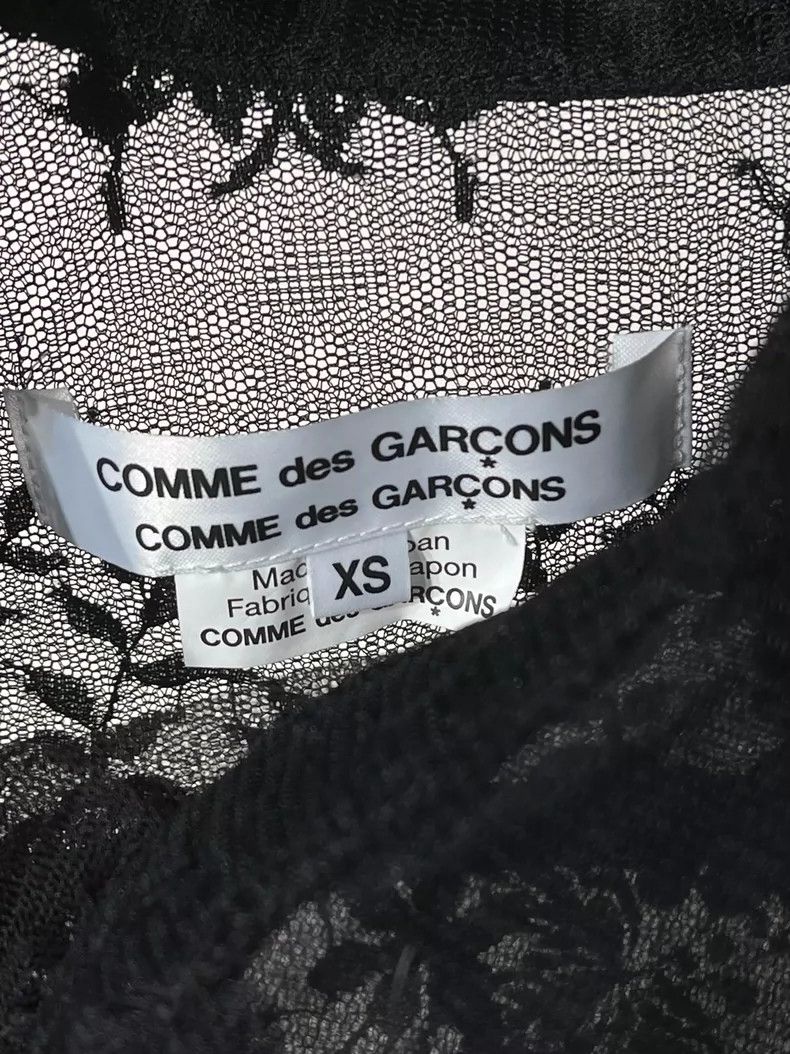 Comme des Garcons Comme Des Garcons Lace slanting front dress Size XS / US 0-2 / IT 36-38 - 5 Thumbnail