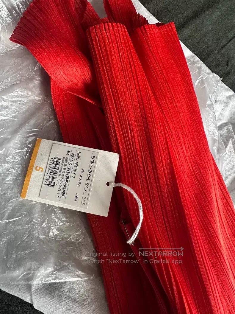 Issey Miyake Issey Miyake Red Dress Size XXL / US 16-18 / IT 52-54 - 5 Thumbnail