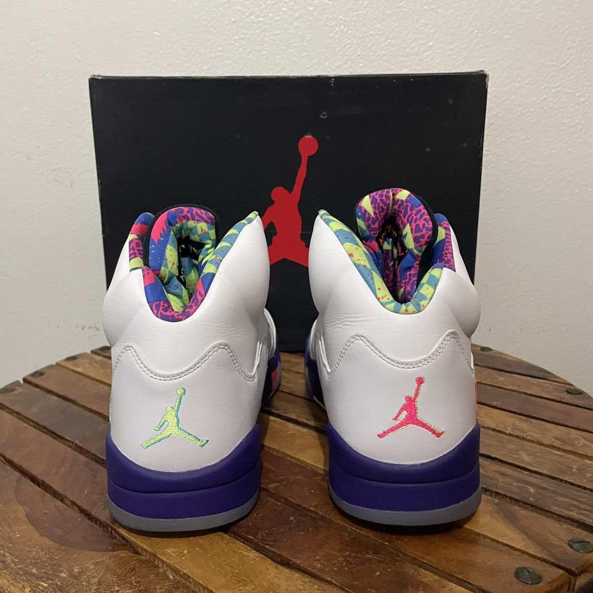 Jordan Brand × Nike Nike Air Jordan 5 Retro Alternate Bel-Air Mens US Size 12 Size US 12 / EU 45 - 6 Thumbnail