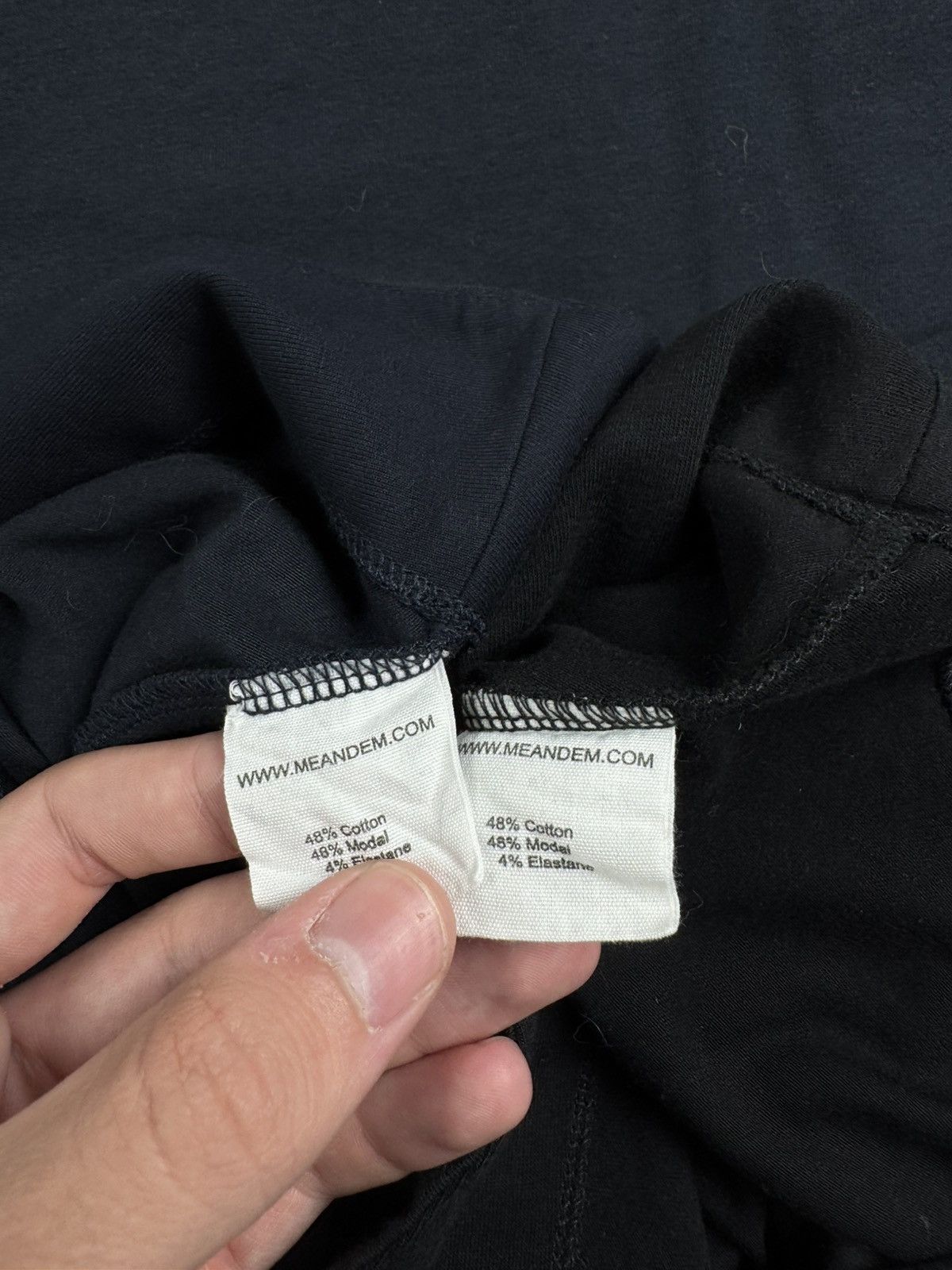 ME+EM 2 Dresses ME+EM Women’s Relaxed Fit T-Midi Casual Shirt Tunic Black Navy 12 Size Size XL / US 12-14 / IT 48-50 - 6 Thumbnail