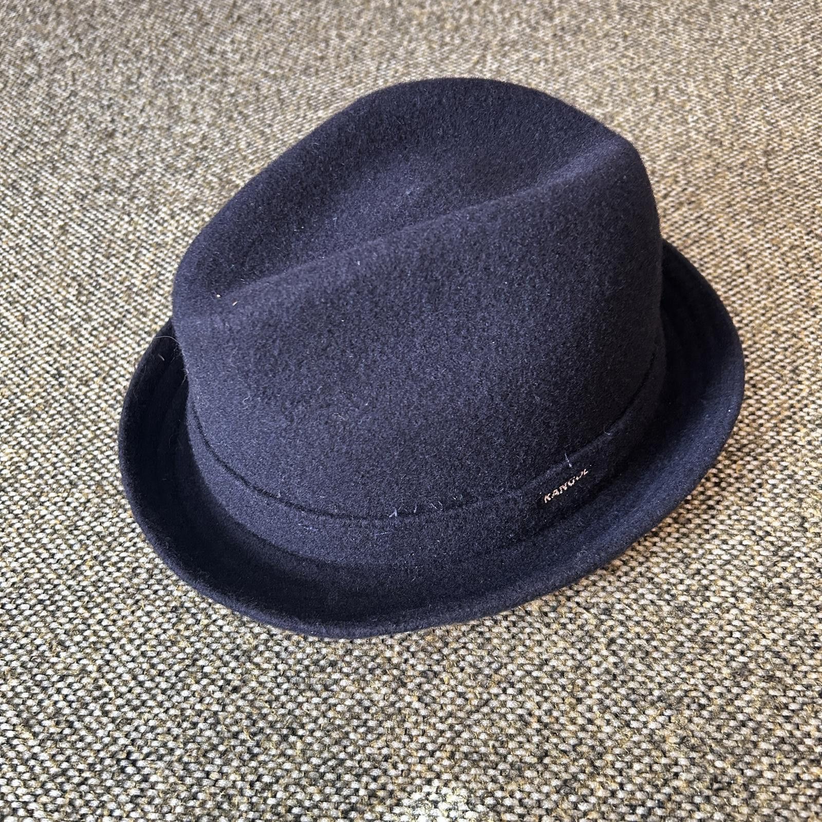 Kangol Kangol Wool Player Fedora Hat Dark Blue Small 6447BC Size ONE SIZE - 1 Thumbnail