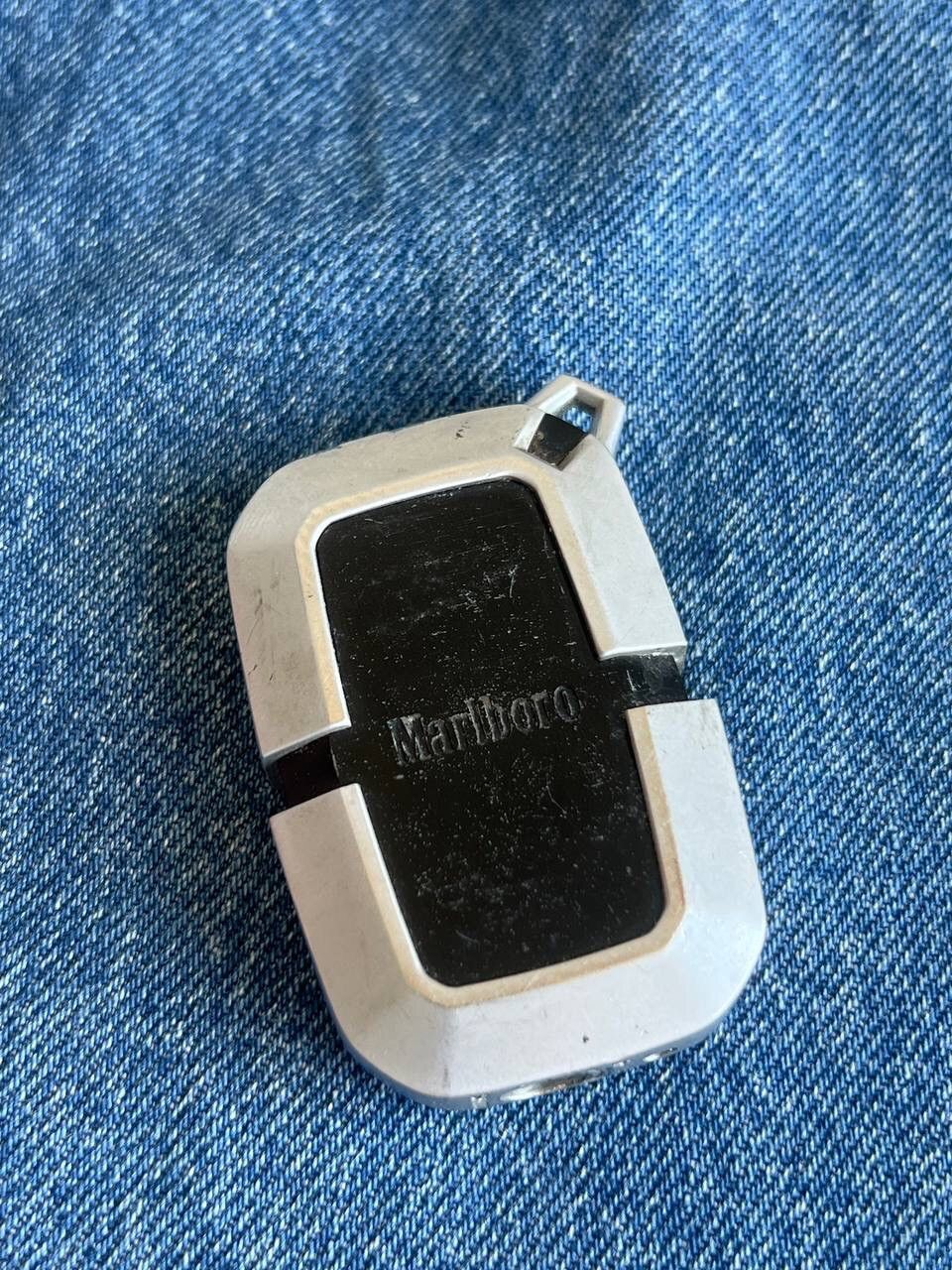 Marlboro Y2K ELEGANCE MARLBORO GEOMETRIC METAL PUNK ROCK LIGHTER Size ONE SIZE - 8 Thumbnail