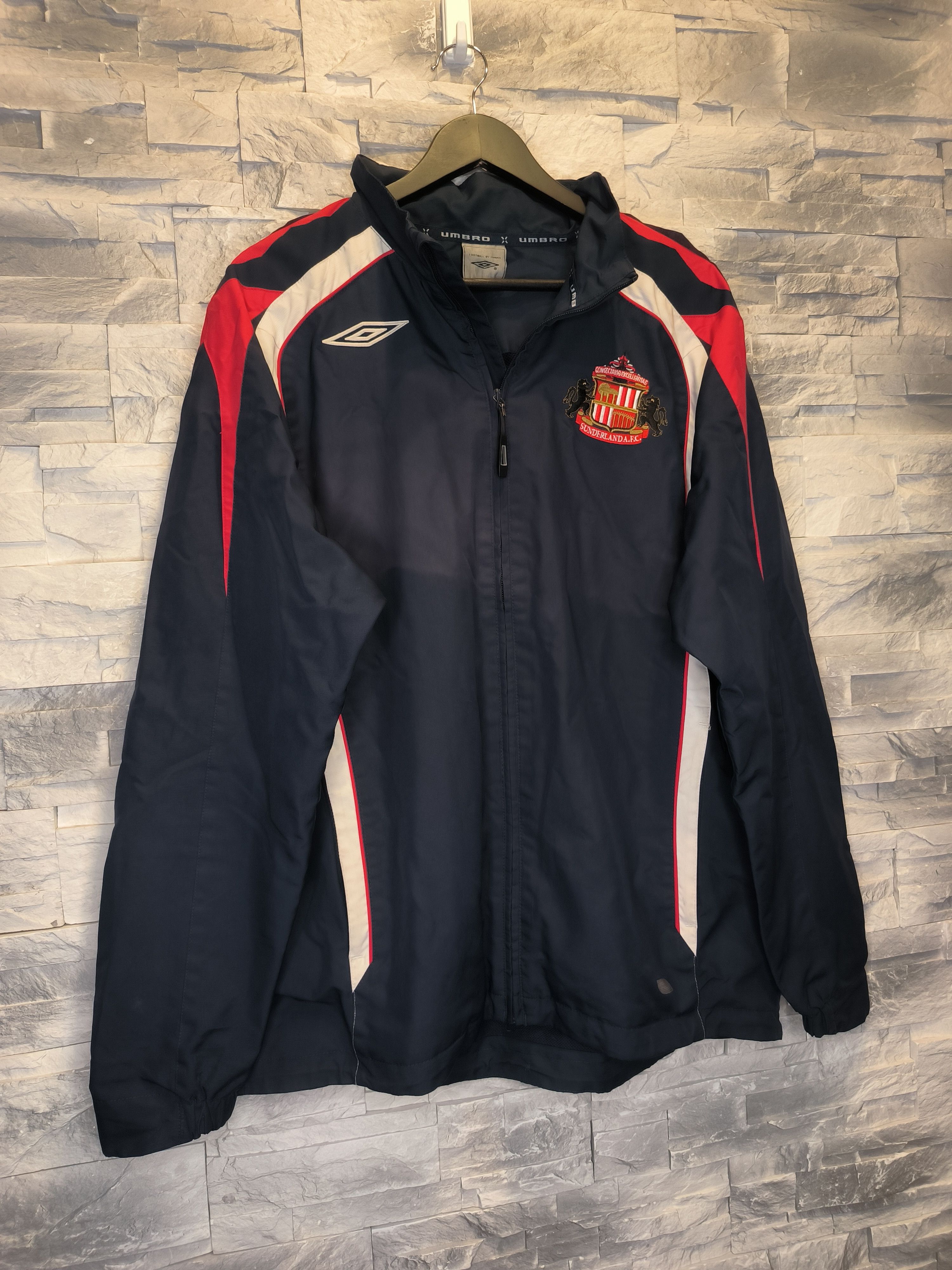 Umbro Vintage Umbro Sunderland Jacket Training Football FC Size US XL / EU 56 / 4 - 3 Thumbnail