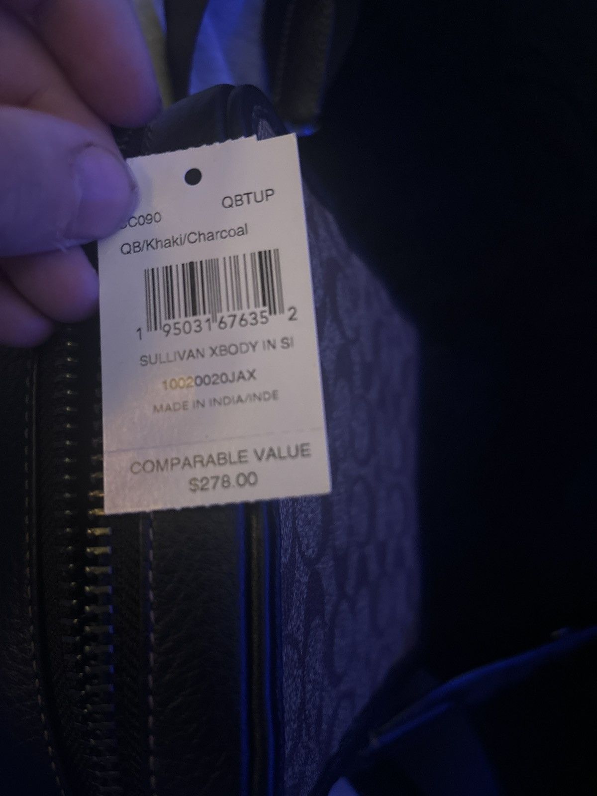 Coach Black/Bajh Coach Side Bag Size ONE SIZE - 5 Thumbnail