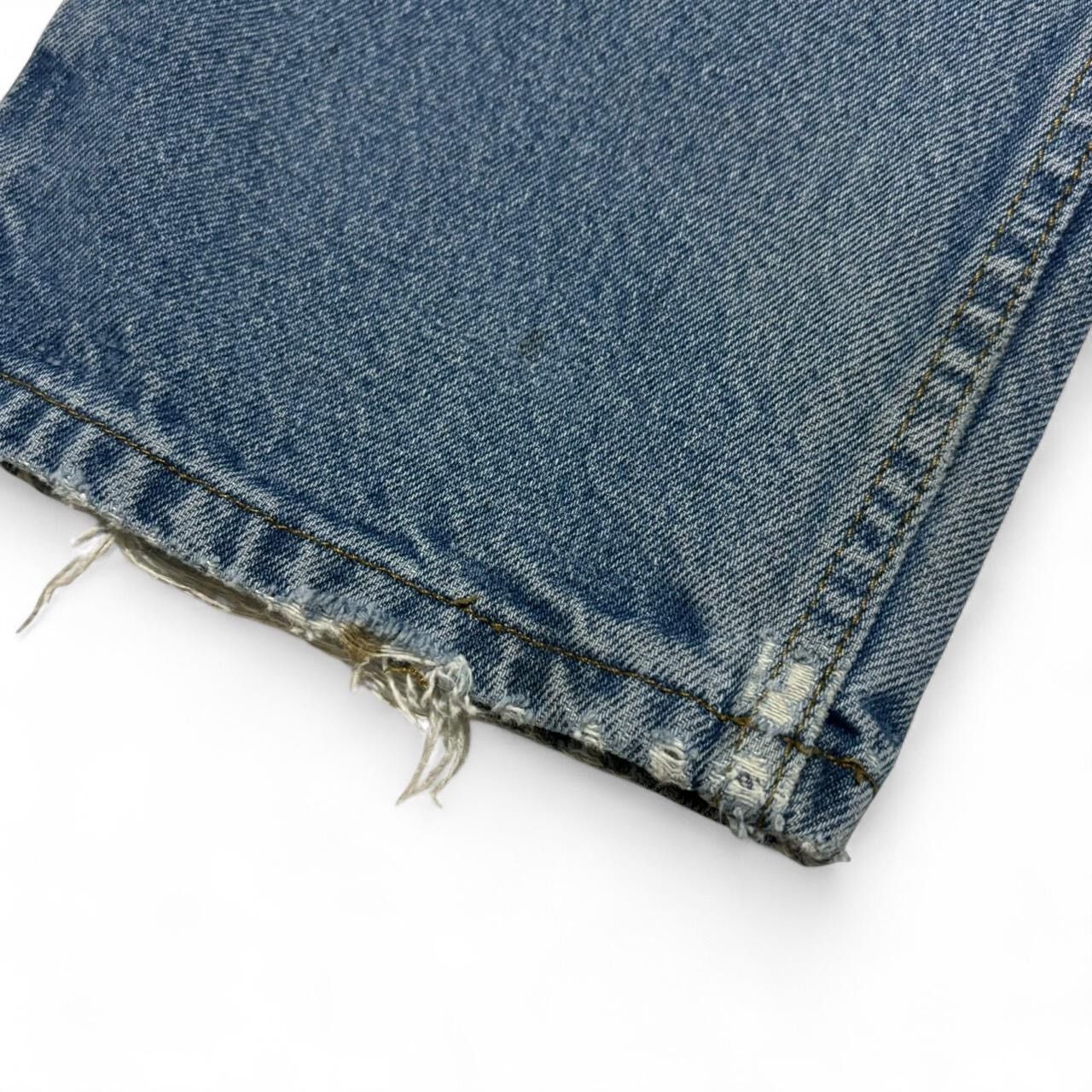 Lee × Vintage Vintage Lee Faded Midwash Blue Denim Jeans Size US 36 / EU 52 - 2 Thumbnail