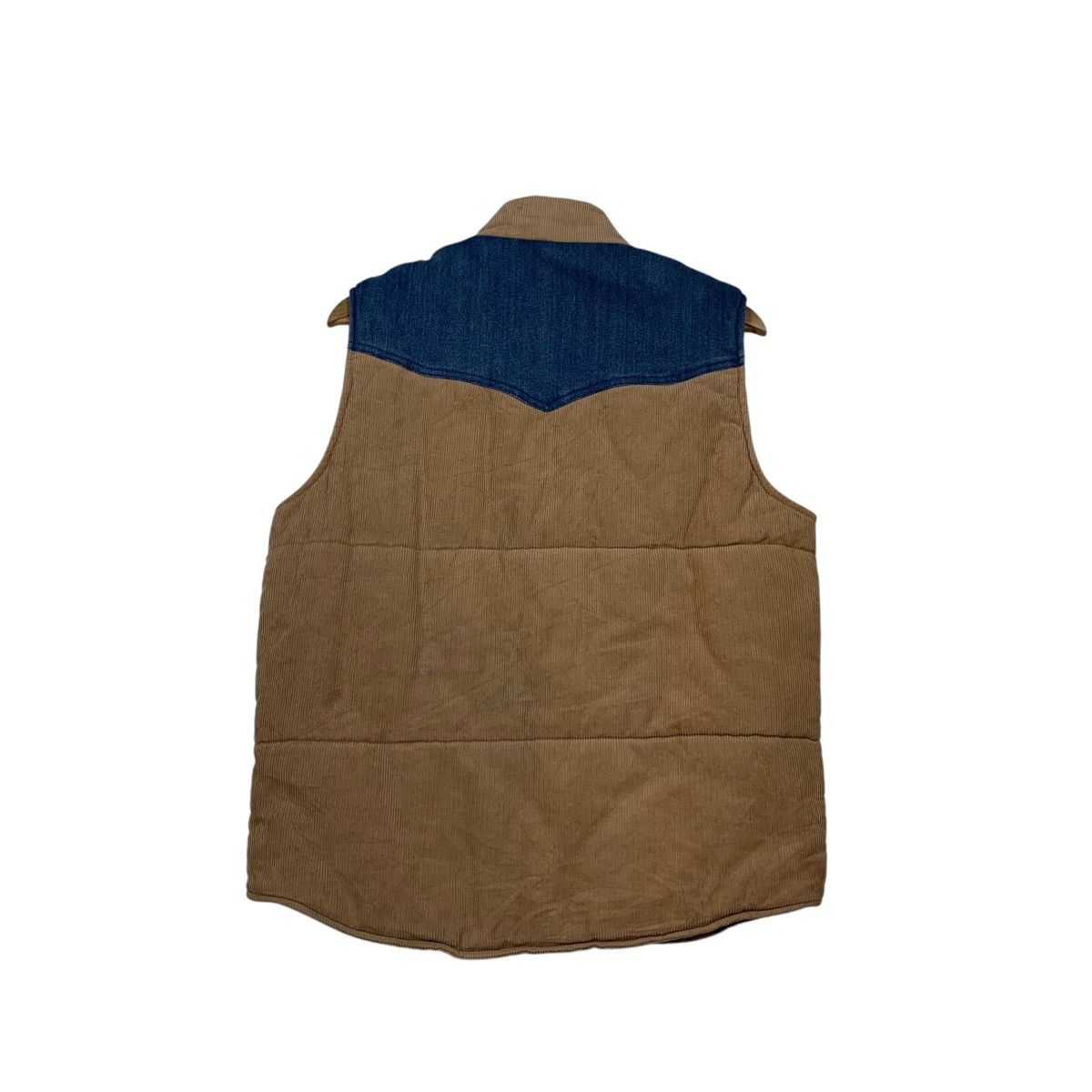 Japanese Brand RAG MACHINE Corduroy Puffer Vest #2292-C102 Size US M / EU 48-50 / 2 - 17 Thumbnail
