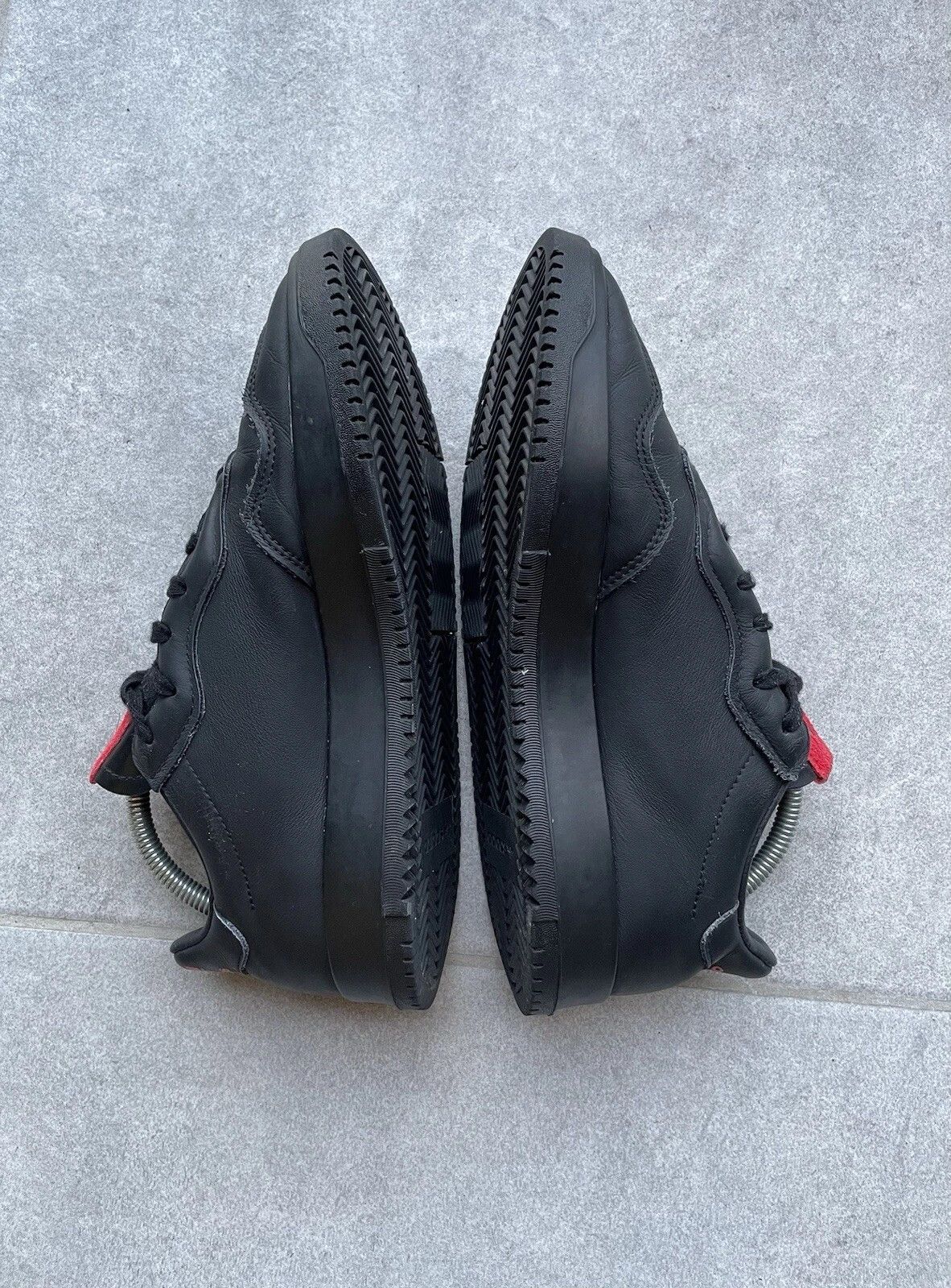 Adidas Adidas x 424 Mens Shoes Sneakers Leather Black Size US 7.5 / EU 40-41 - 5 Thumbnail