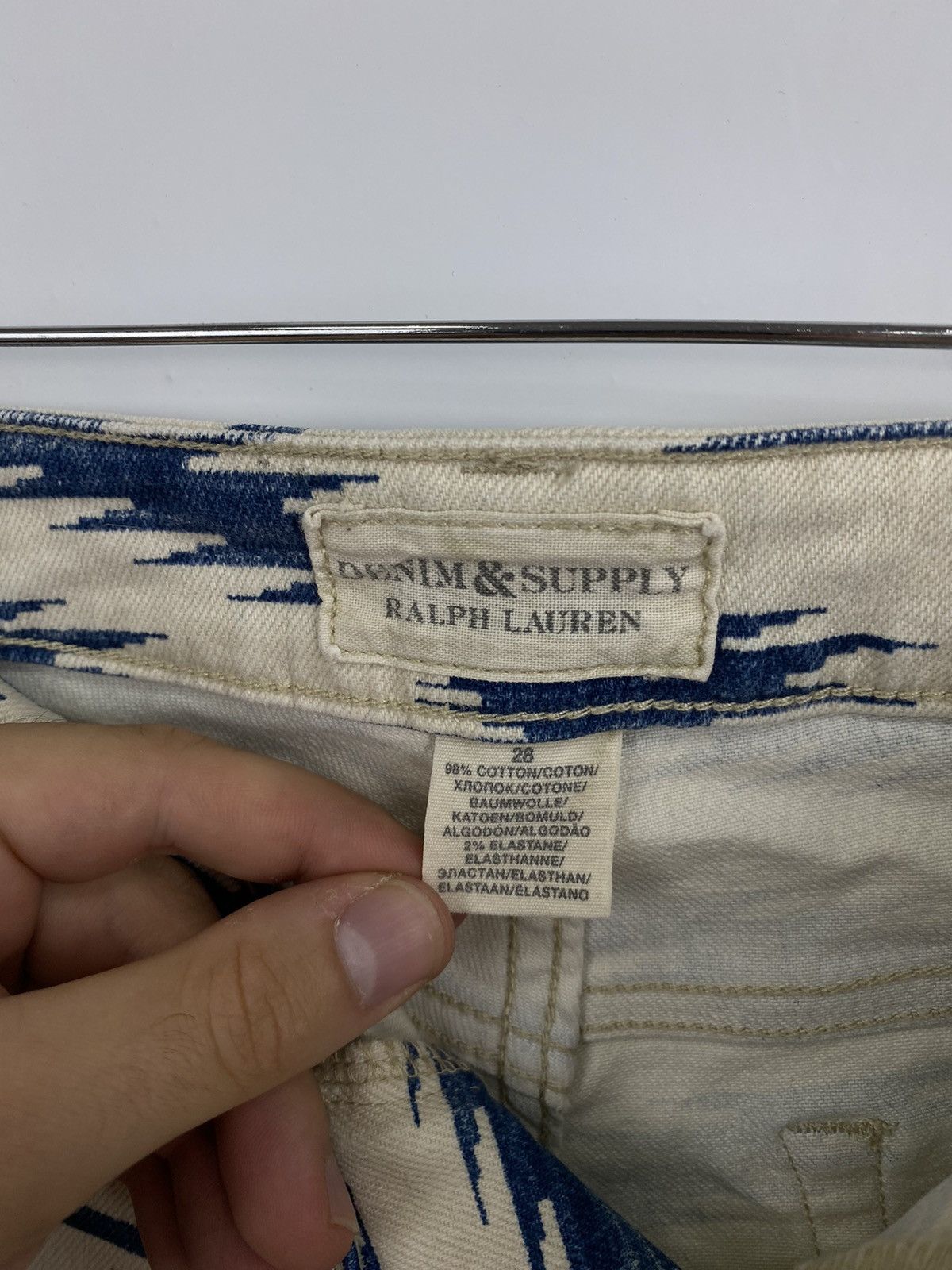 Denim & Supply Ralph Lauren 🇺🇸 Denim Supply Ralph Lauren Navajo style jeans rare retro Size 28" / US 6 / IT 42 - 6 Thumbnail