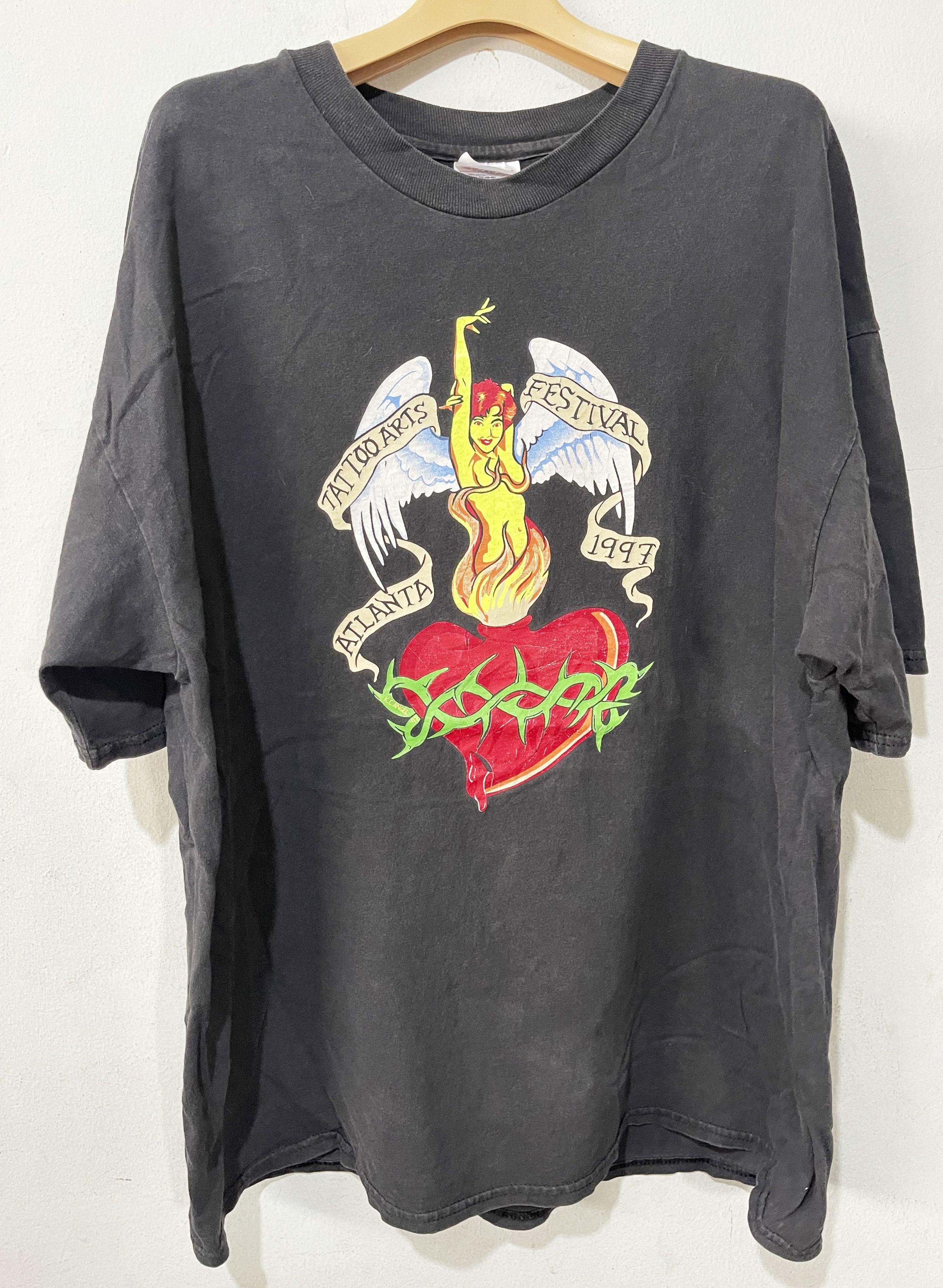 Vintage Vintage 1997 Atlanta Tattoo Arts Festival Shirt Size US XL / EU 56 / 4 - 1 Thumbnail