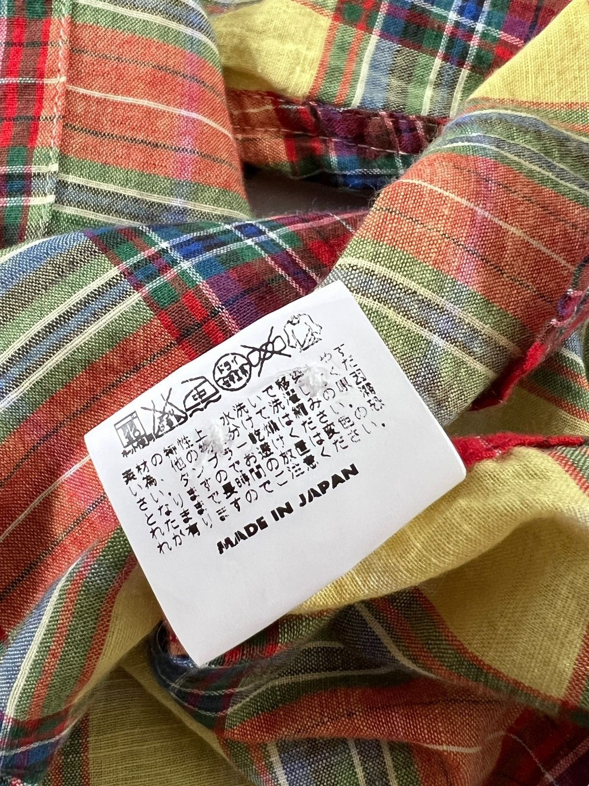 Sugar Cane Sugar Cane Light Plaid Half Sleeve Button Up Shirt Size US M / EU 48-50 / 2 - 13 Thumbnail
