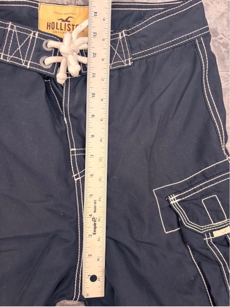 Hollister Men's Hollister Swim Trunks XS Blue Size US 32 / EU 48 - 4 Thumbnail