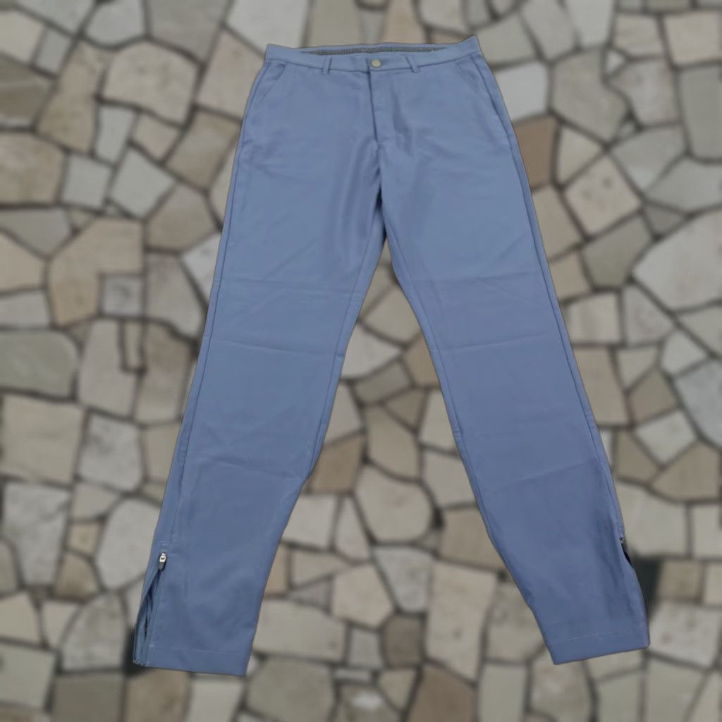 All Blues PRIMO Jogger Pants Mens 32 Tall Blue Tapered Ankle Zip Performance Athleisure Sports Gymswear Mens Size US 32 / EU 48 - 1 Thumbnail