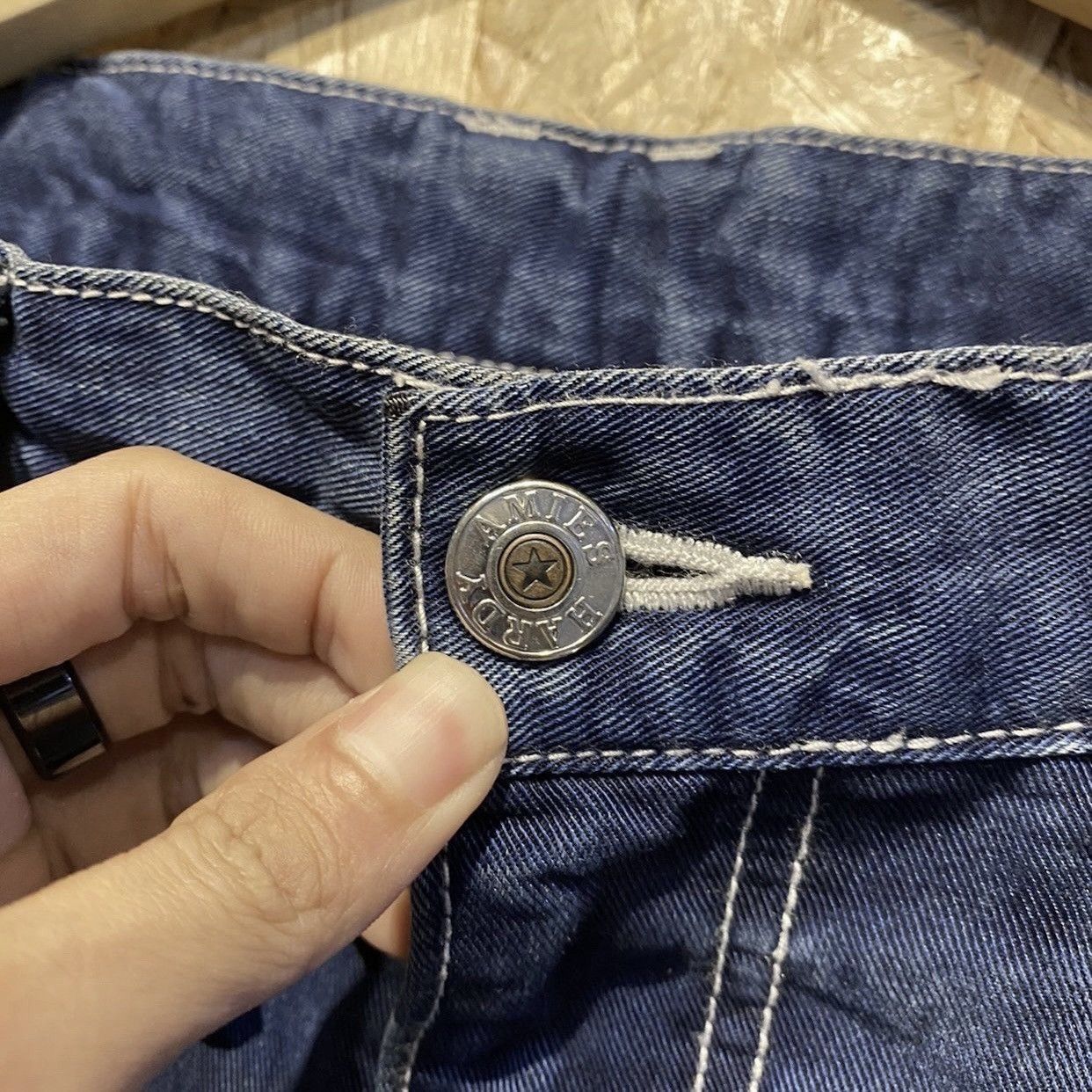 Hardy Amies vintage Hardy Amies Sport jeans with embroidered details. Size US 32 / EU 48 - 6 Thumbnail