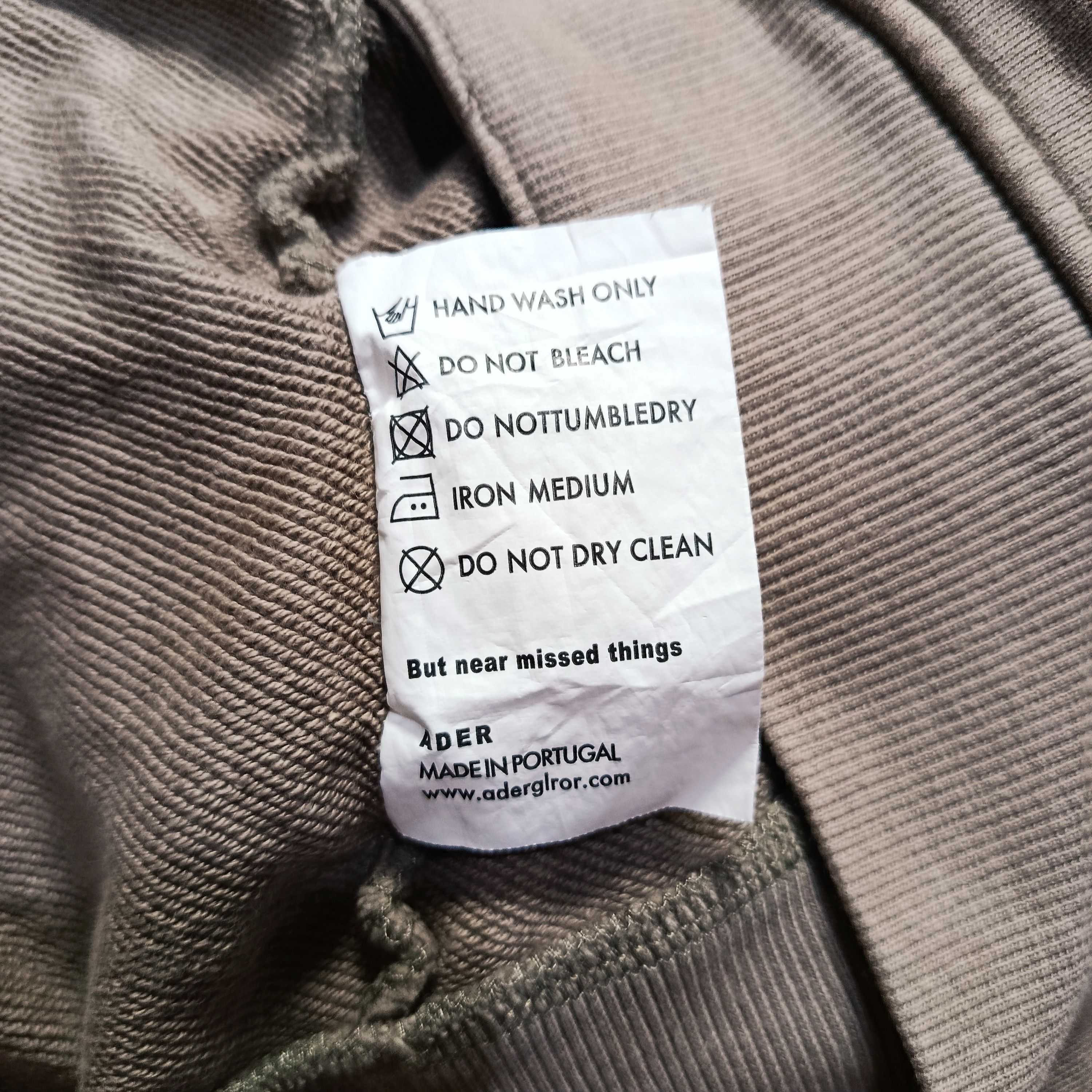 Ader Error Ader Error SS21 Full-Zip Hoodie – Portugal Made Size US M / EU 48-50 / 2 - 9 Thumbnail