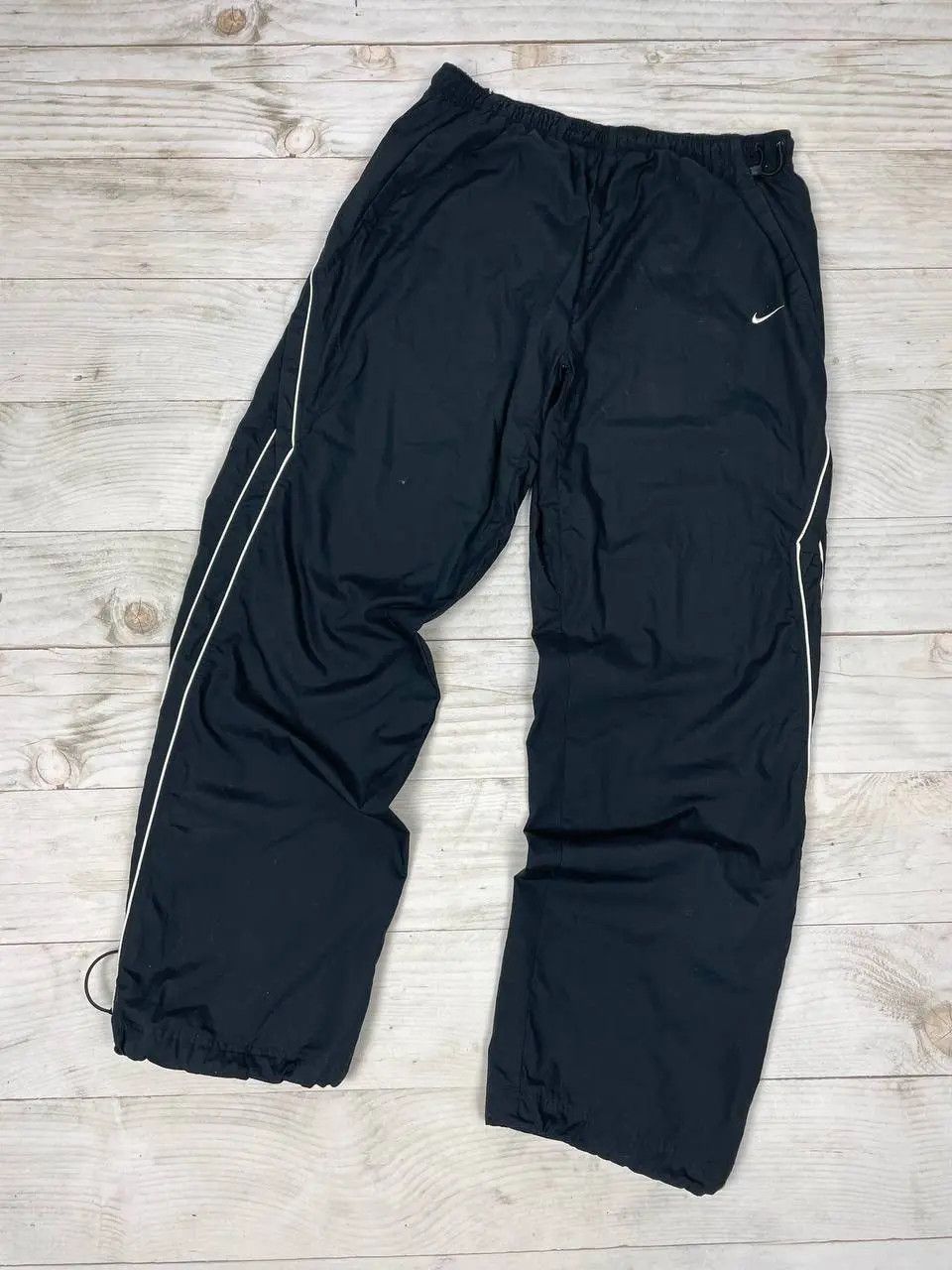 Nike Vintage Nike Track Pants Striped Nylon Swoosh Baggy Size US 36 / EU 52 - 6 Thumbnail