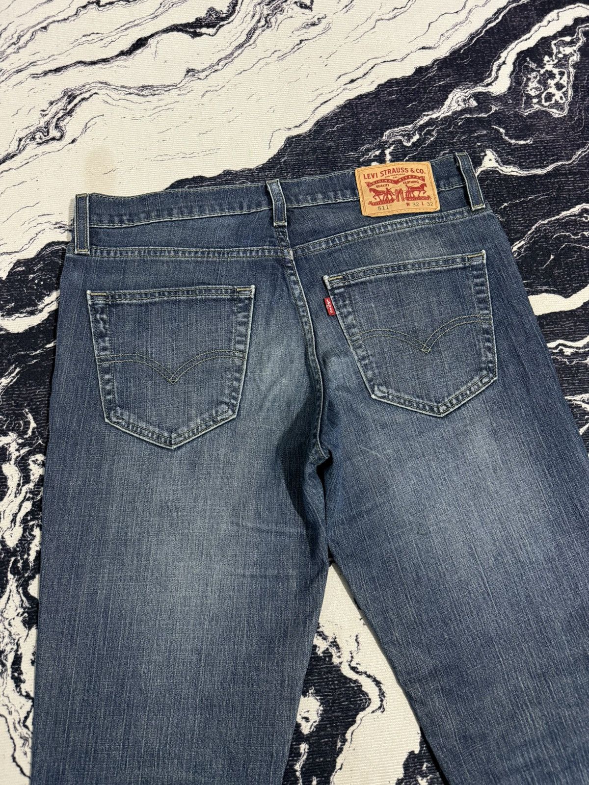 Levi's Levis 511 for over 145 year slim fit jeans Size US 32 / EU 48 - 2 Thumbnail