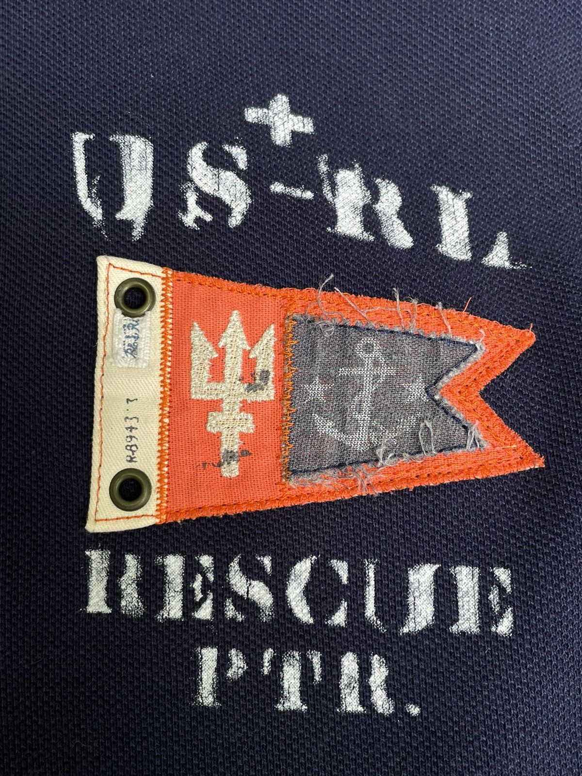 Polo Ralph Lauren Vintage Polo Ralph Lauren P-32 Rugby T-Shirt Y2K Blue RARE Size US L / EU 52-54 / 3 - 6 Thumbnail