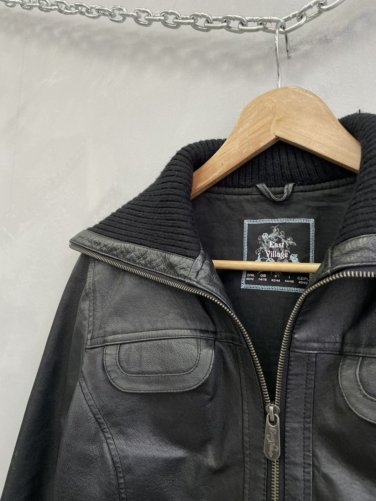 If Six Was Nine Vintage if six was nine style leather jacket Y2K opium Size US S / EU 44-46 / 1 - 6 Thumbnail