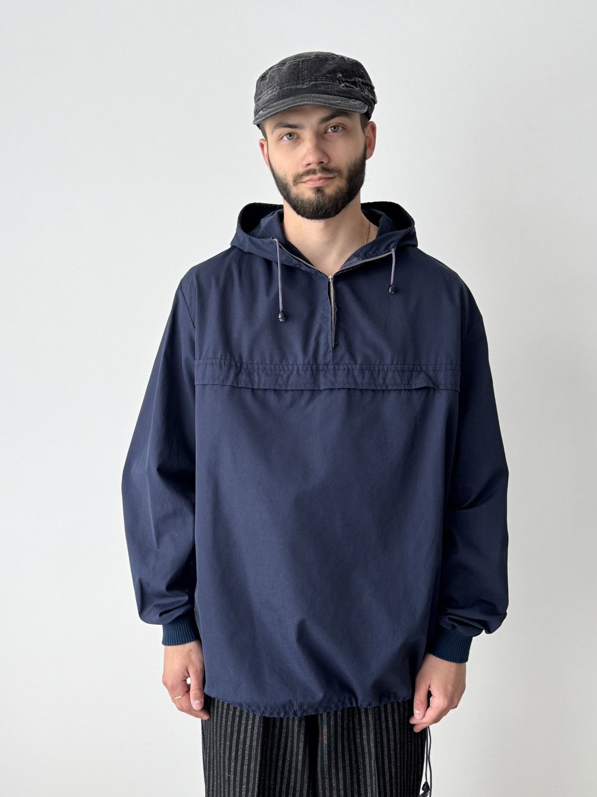 Japanese Brand × Vintage 1970s Vintage Norwegian ‘Alpin’ Hiking Light Smock Anorak Size US L / EU 52-54 / 3 - 1 Thumbnail