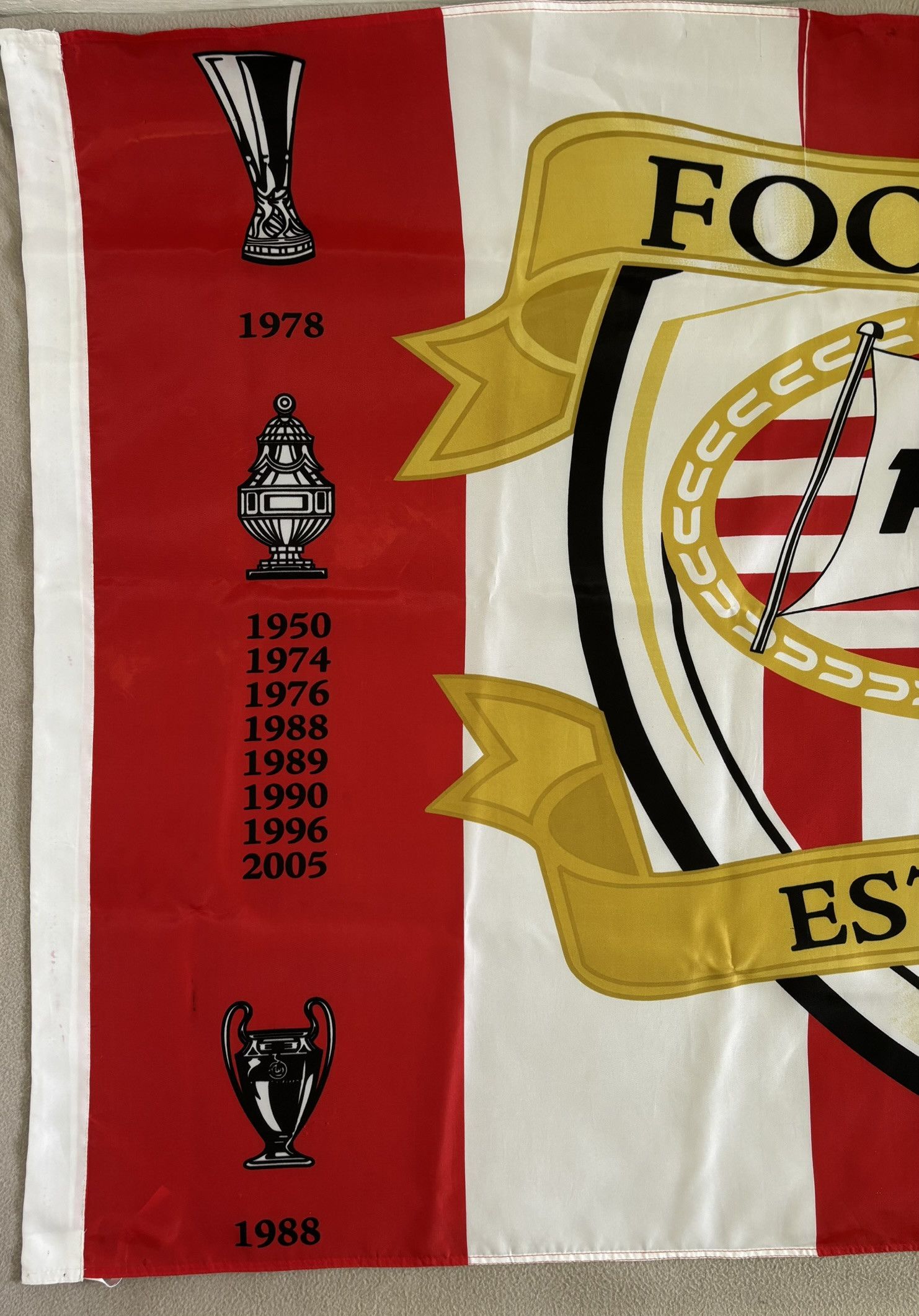 Other PSV Eindhoven 2006 stick flag, Phoxy Club scarf Size ONE SIZE - 2 Thumbnail