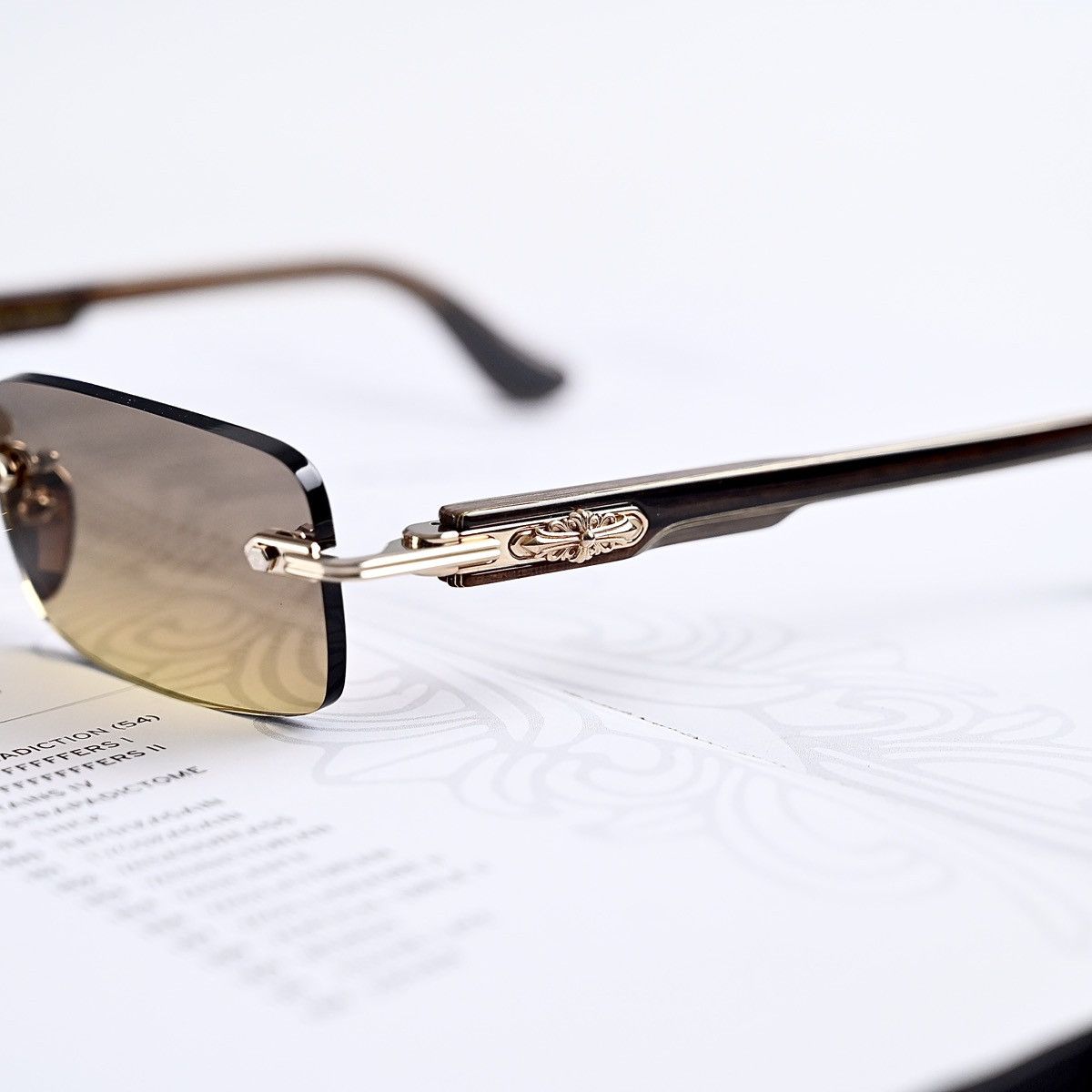 Chrome Hearts CHROME HEARTS DEEP I GLASSES Size ONE SIZE - 3 Thumbnail