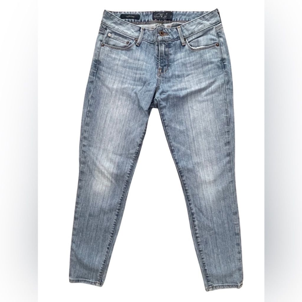 Lucky Brand LUCKY BRAND Lolita Capri Blue Jean Women’s Size 4/27. Size 27" / US 4 / IT 40 - 1 Thumbnail