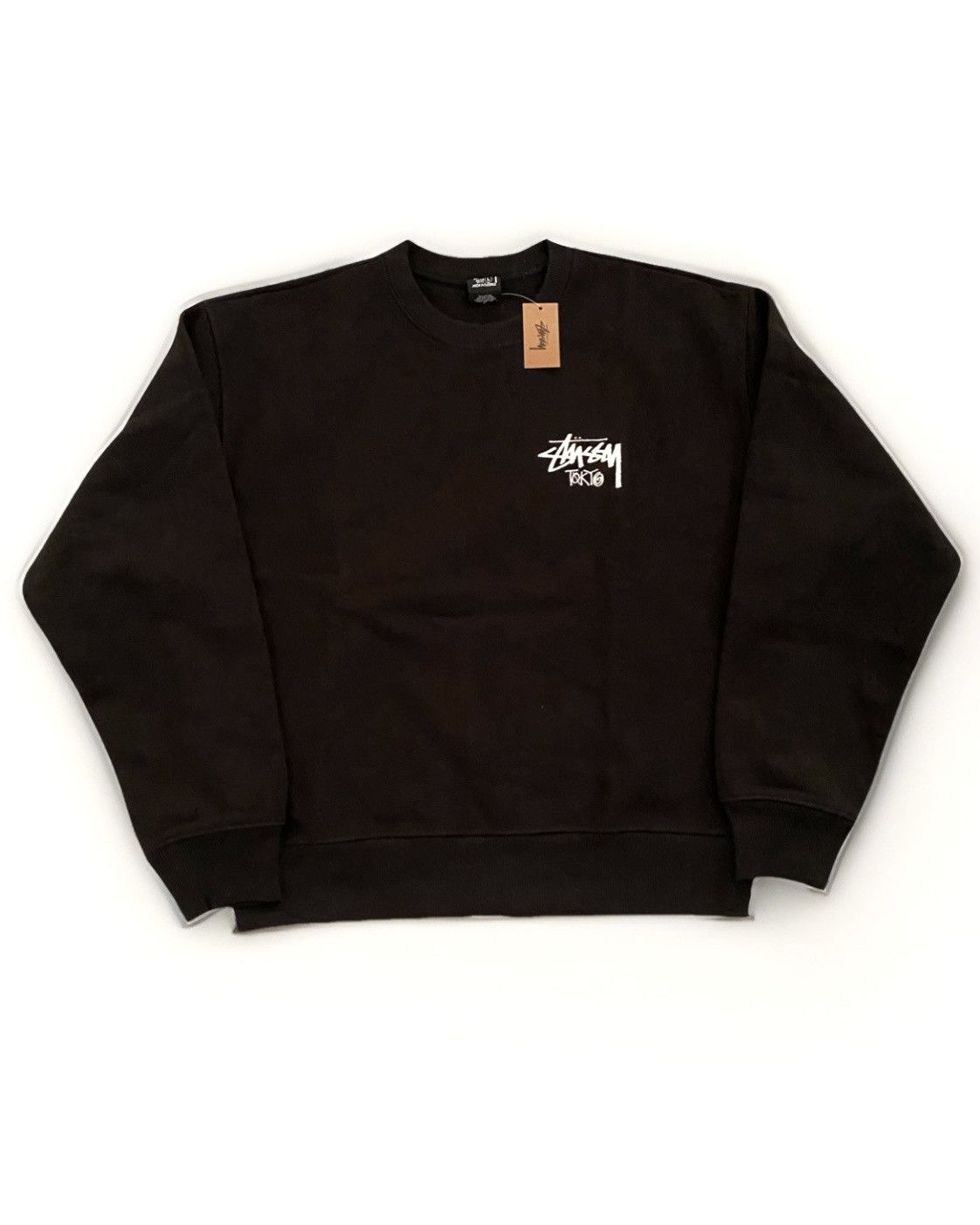 Stussy Stussy 2026 Tokyo🗼 Exclusive Crewneck Sweater Black LARGE Size US L / EU 52-54 / 3 - 3 Thumbnail