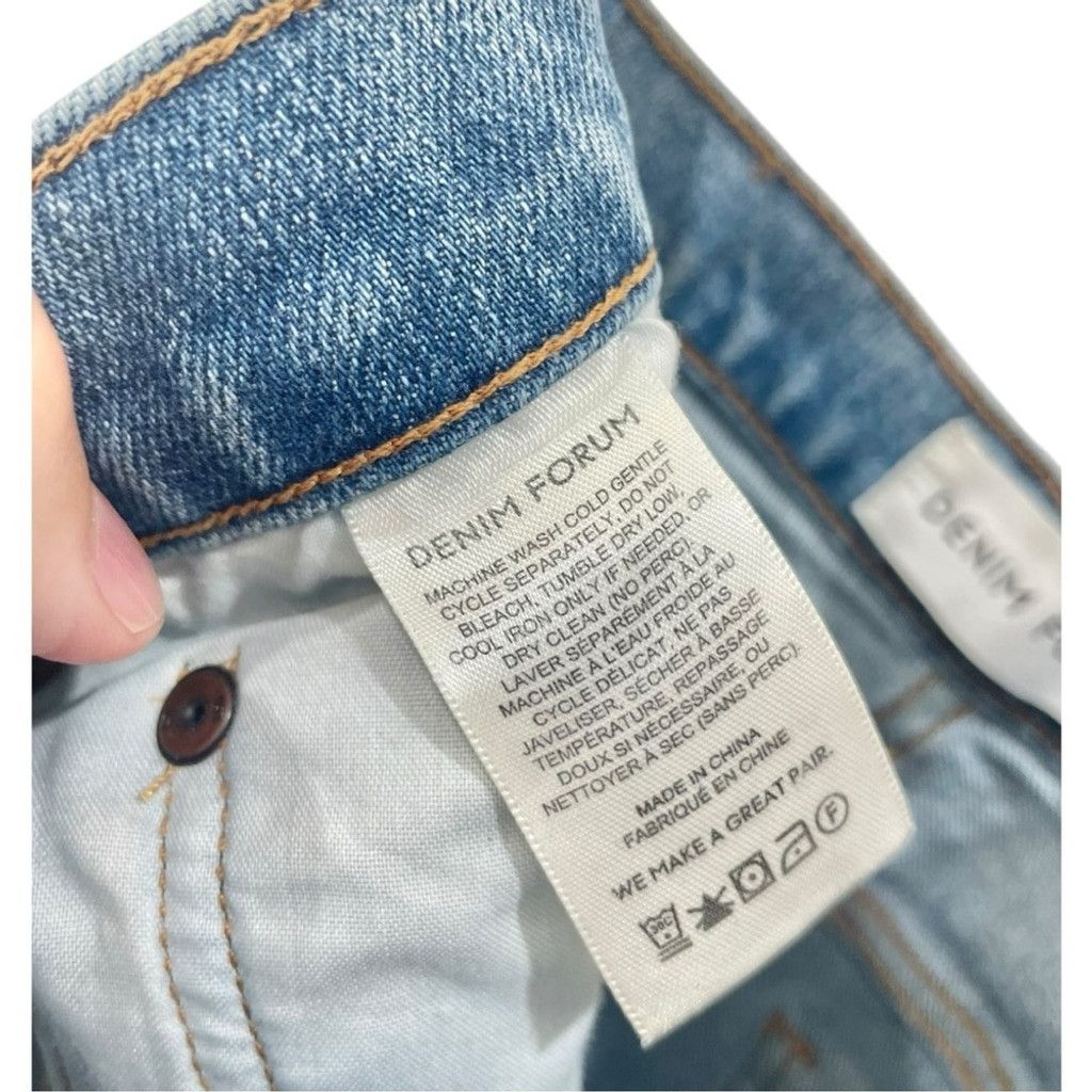 Other Denim Forum The '50s Arlo Hi-Rise Denim Short Size 26 Size 26" / US 2 / IT 38 - 11 Thumbnail