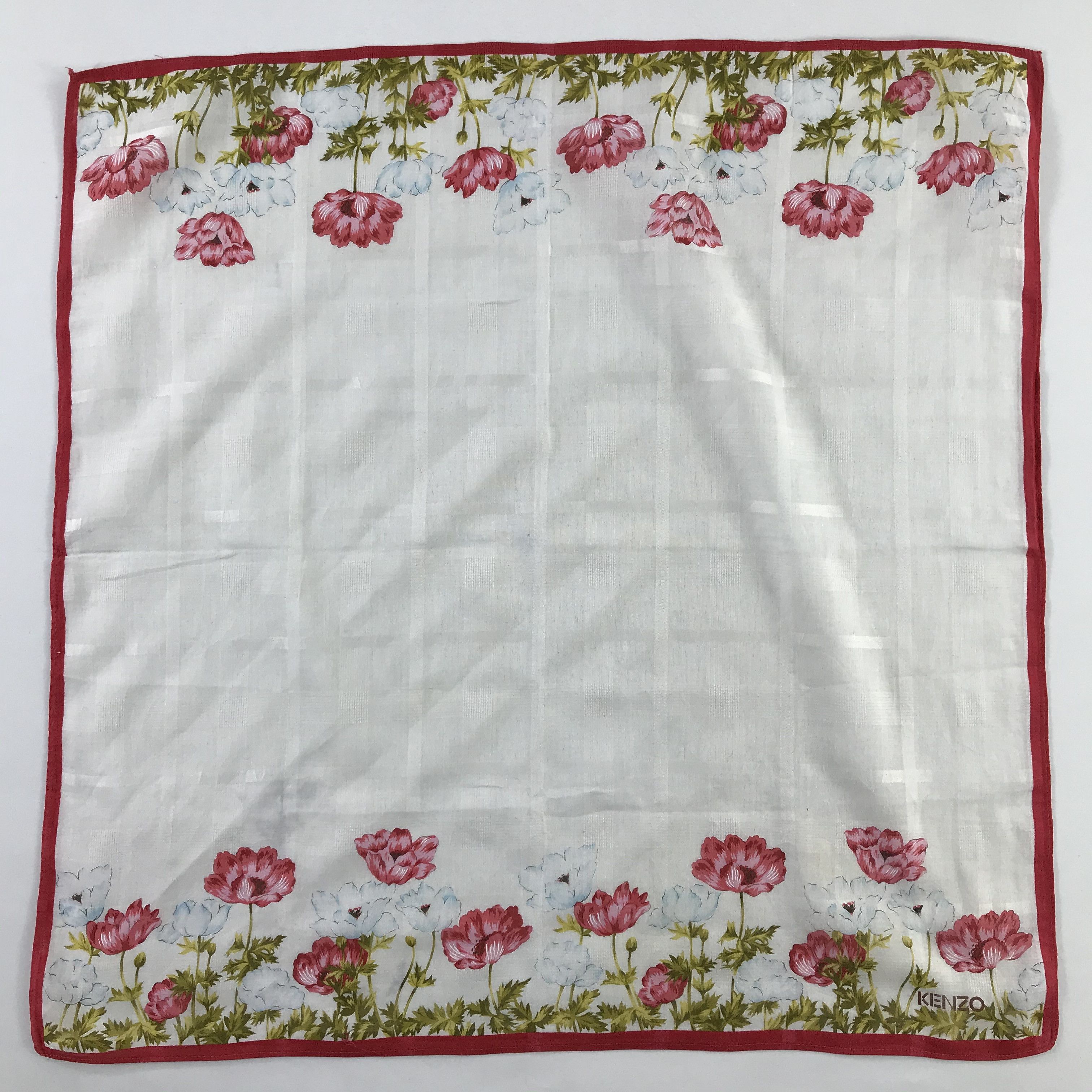 Kenzo × Vintage Kenzo Bandana / Handkerchief / Neckerchief - S633 Size ONE SIZE - 1 Thumbnail