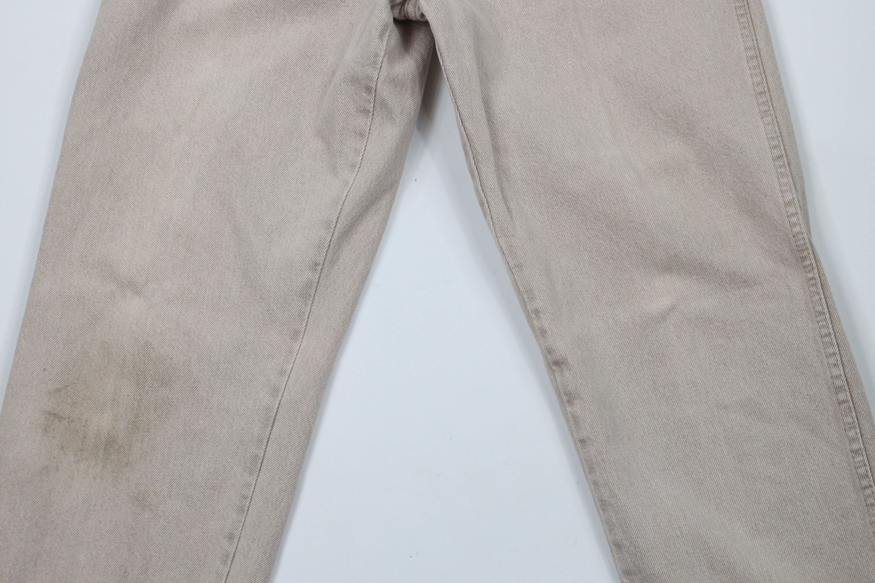 Vintage × Wrangler Vintage 90s Wrangler Fit Tapered Leg Denim Jeans Beige USA Size US 32 / EU 48 - 3 Thumbnail