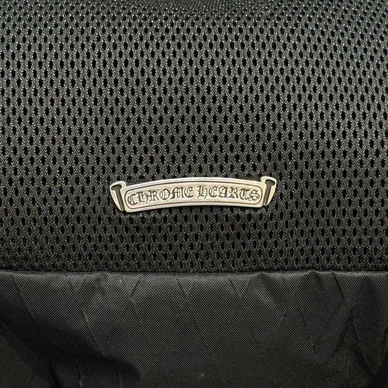 Chrome Hearts CHROME HEARTS SNAT PACK XPAC NYLON MESH BAG BLACK Size ONE SIZE - 5 Thumbnail