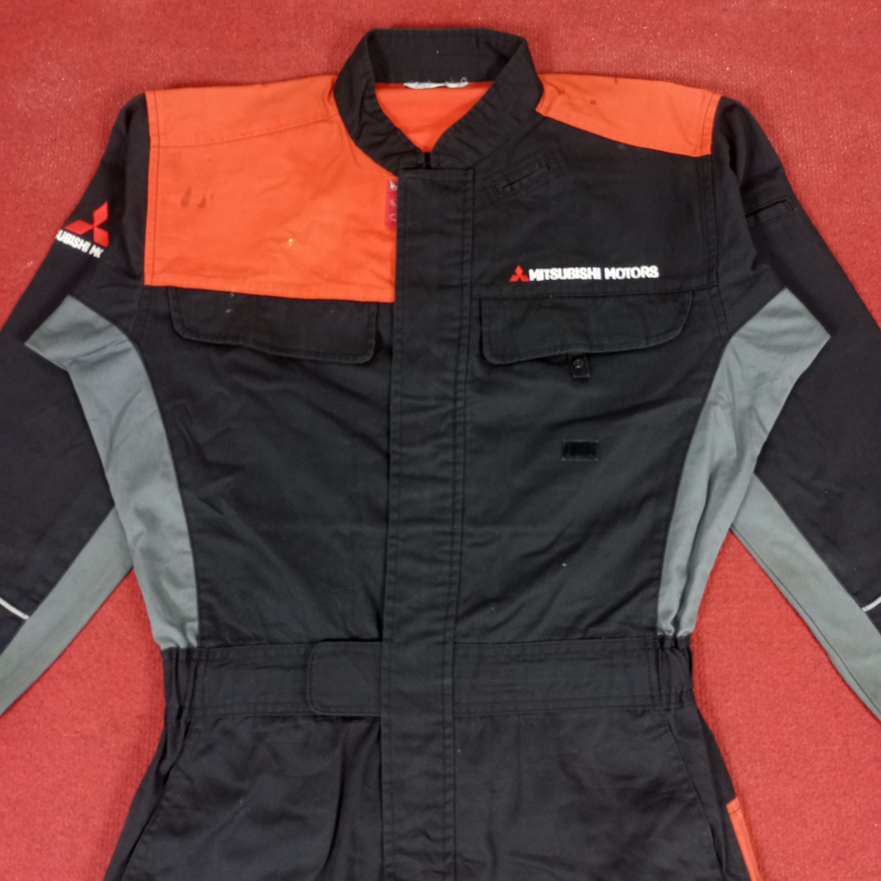 Japanese Brand × Vintage Mitsubishi Motors Racing Workwear Style Coverall Jacket Size US M / EU 48-50 / 2 - 5 Thumbnail