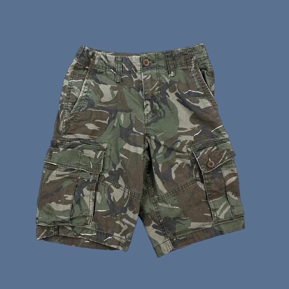 American Eagle Outfitters VINTAGE American Eagle Shorts Mens 26 (28) Military Camo Canvas Utility Cargo Skate Size US 28 / EU 44 - 1 Thumbnail
