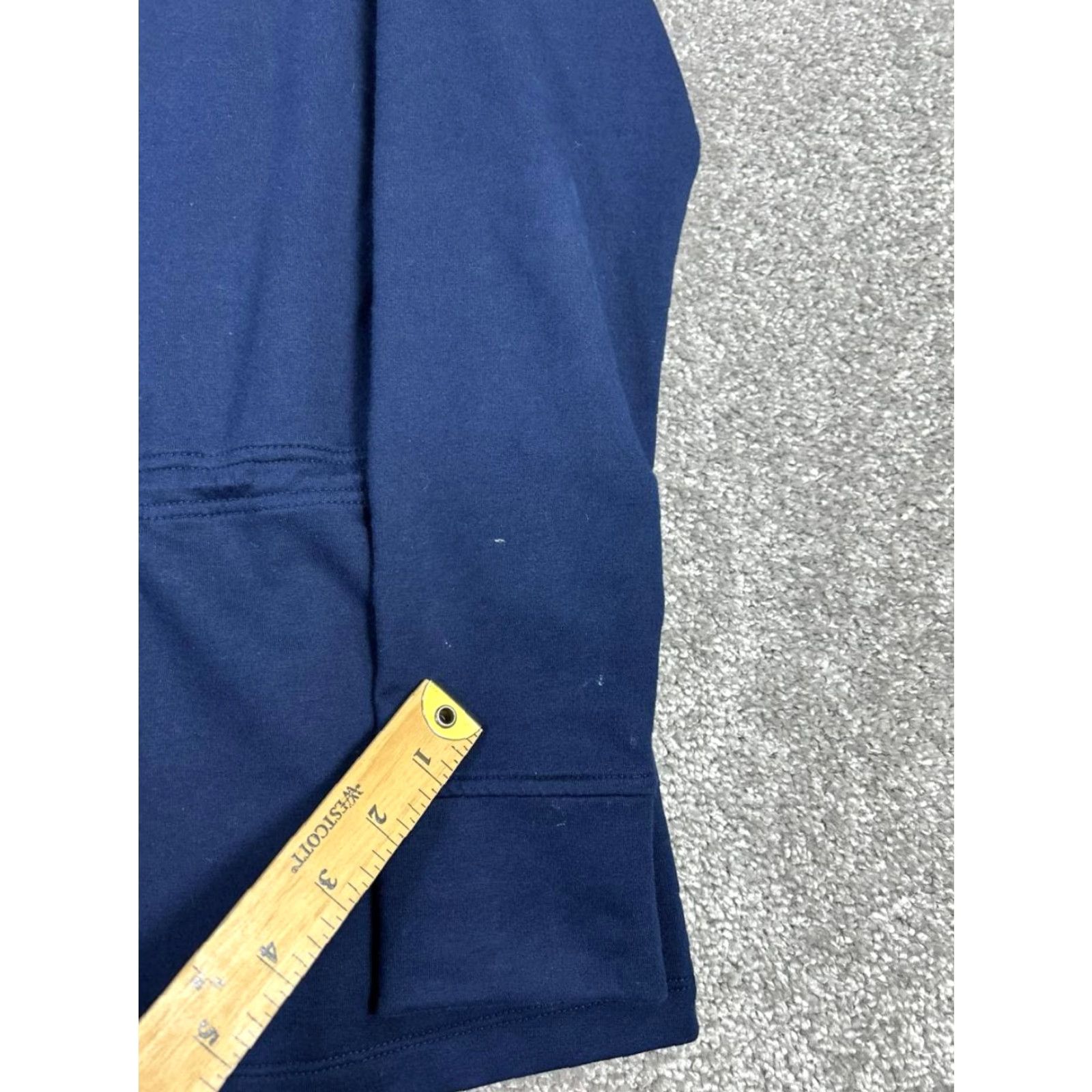 Ralph Lauren Lauren Ralph Lauren Jacket Womens Small Blue Cotton Blend Full Zip Size S / US 4 / IT 40 - 6 Thumbnail