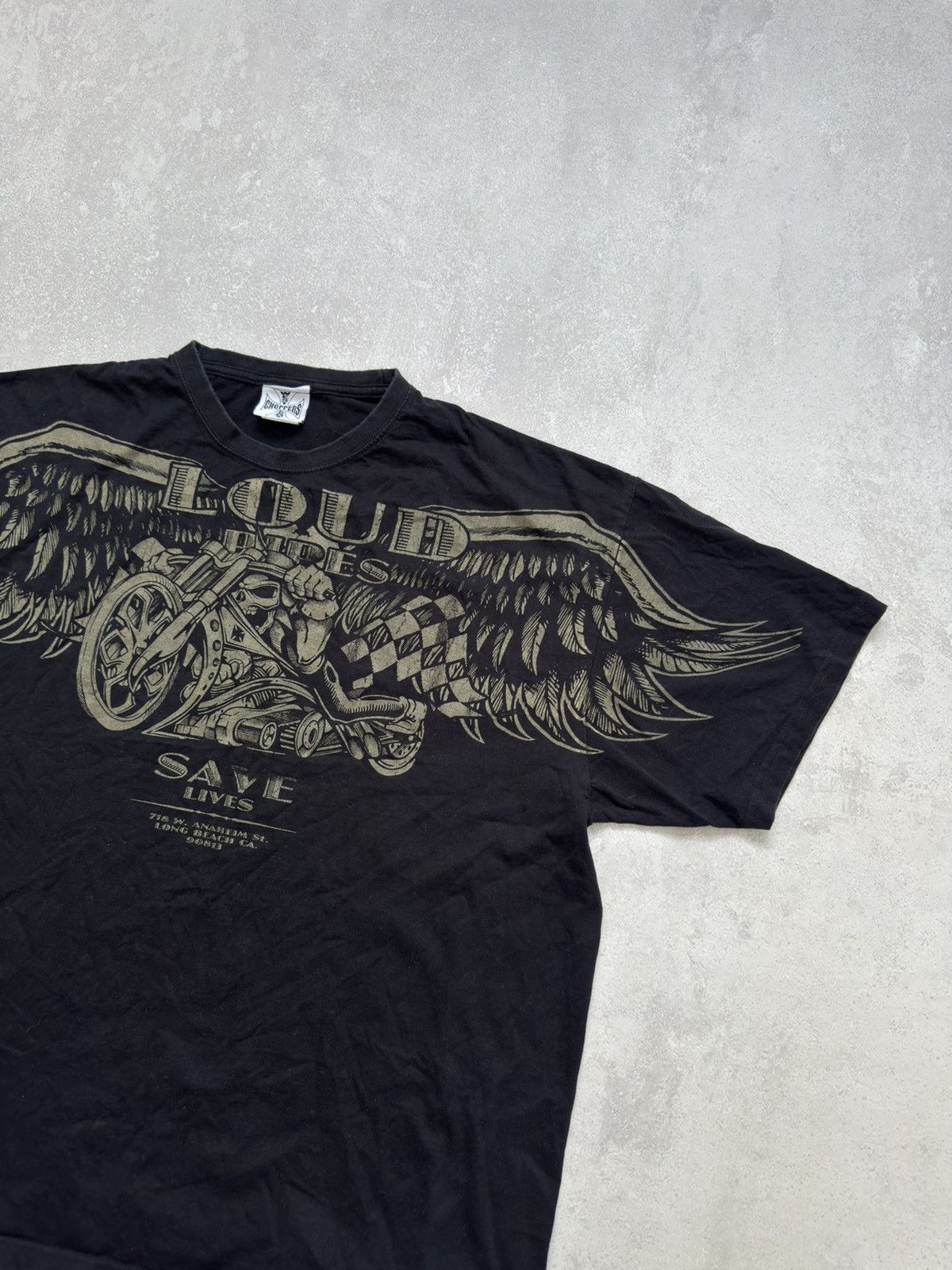 West Coast Choppers Vintage West Coast Choppers Save Lives Tee Shirt Y2K Size US XL / EU 56 / 4 - 2 Thumbnail